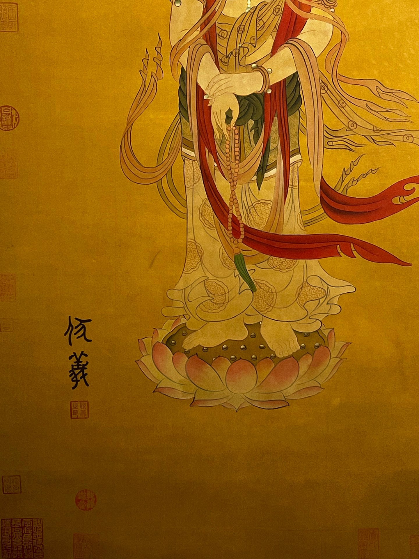 Chinese scroll painting Fuxi