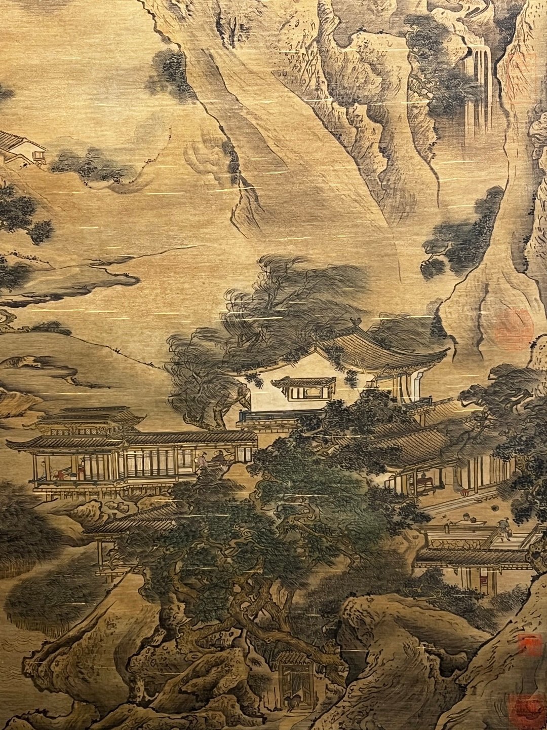 Chinese scroll painting Yuan Yao