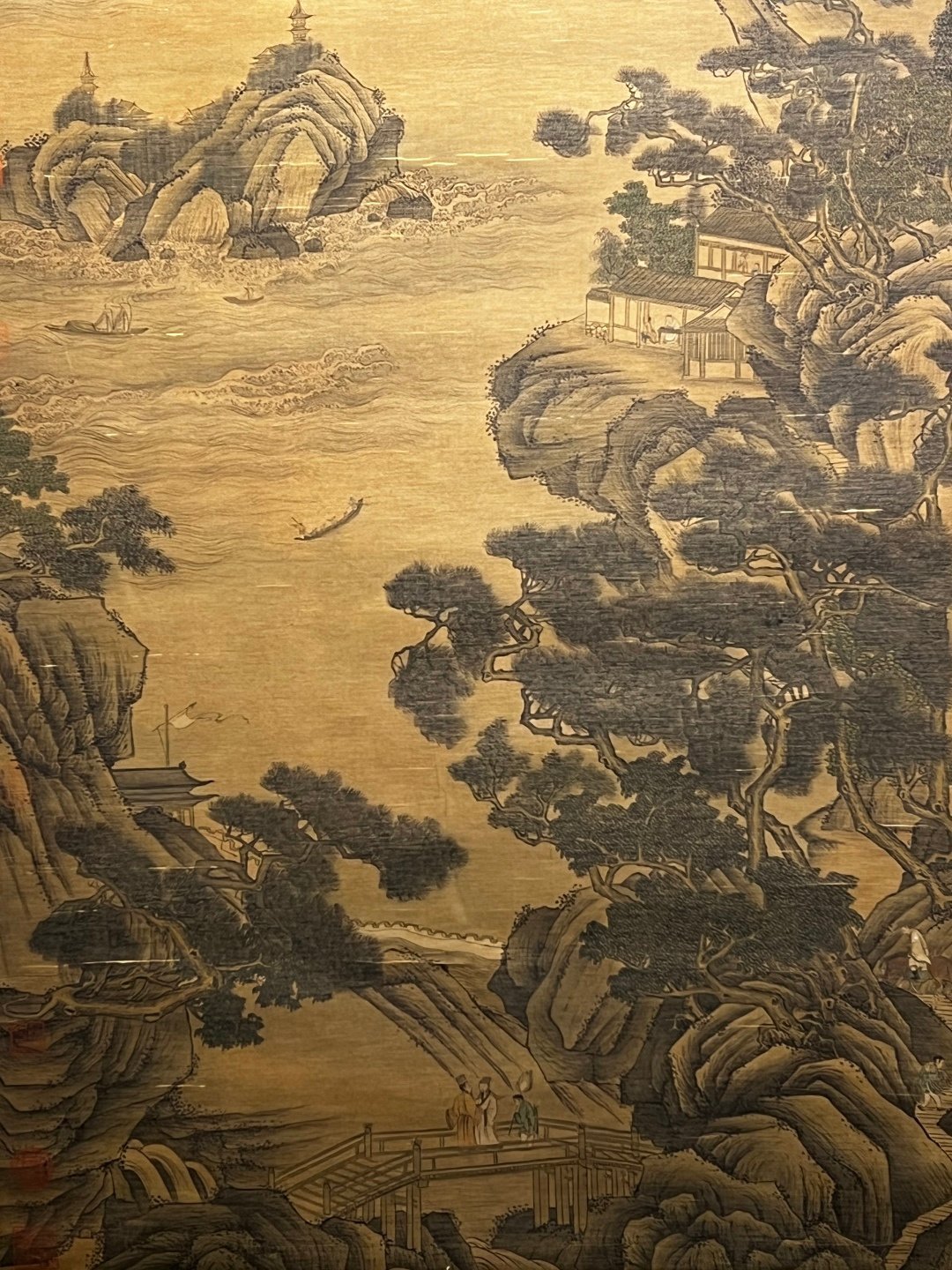 Chinese scroll painting Wang Zhenpeng