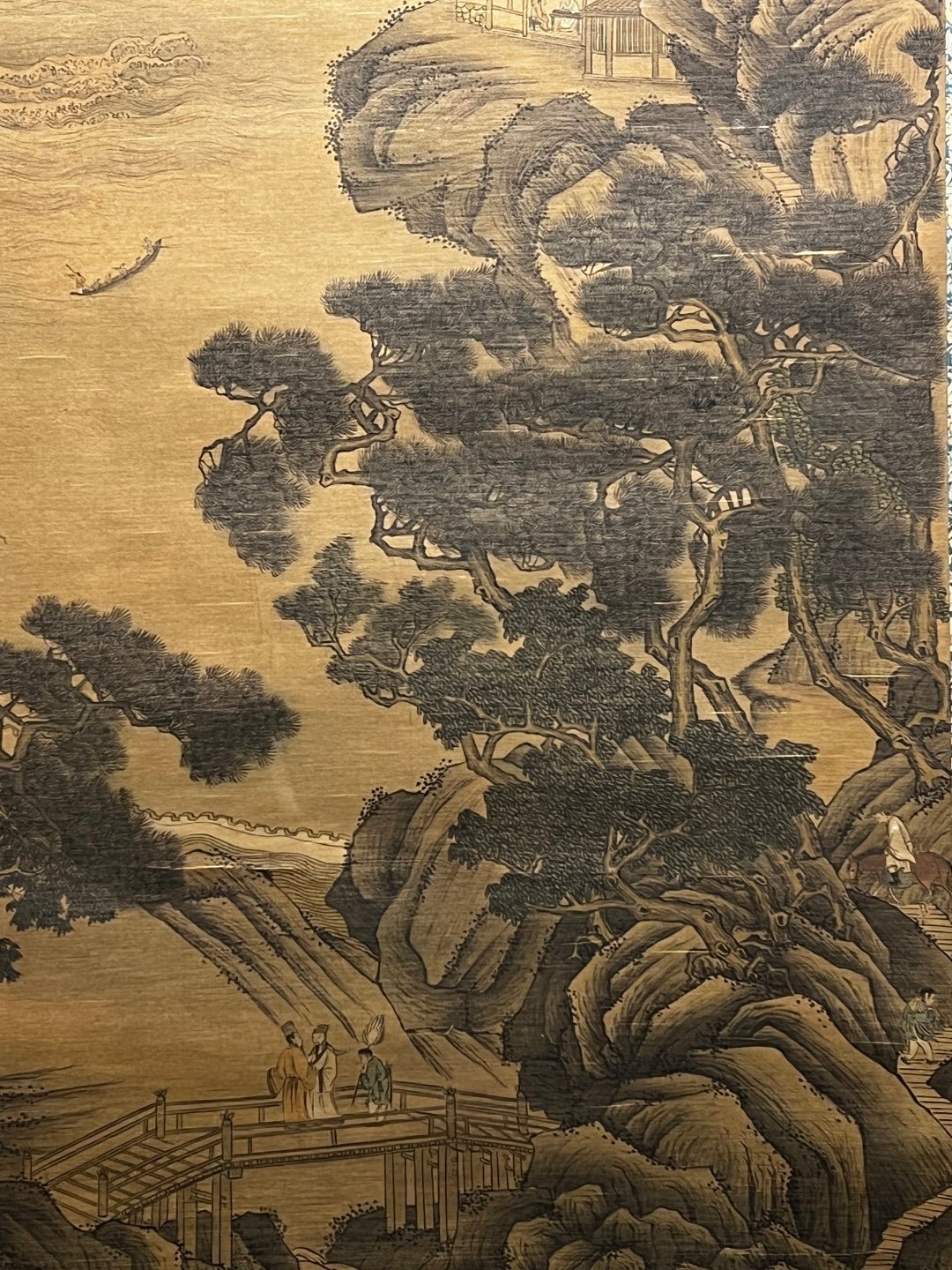Chinese scroll painting Wang Zhenpeng