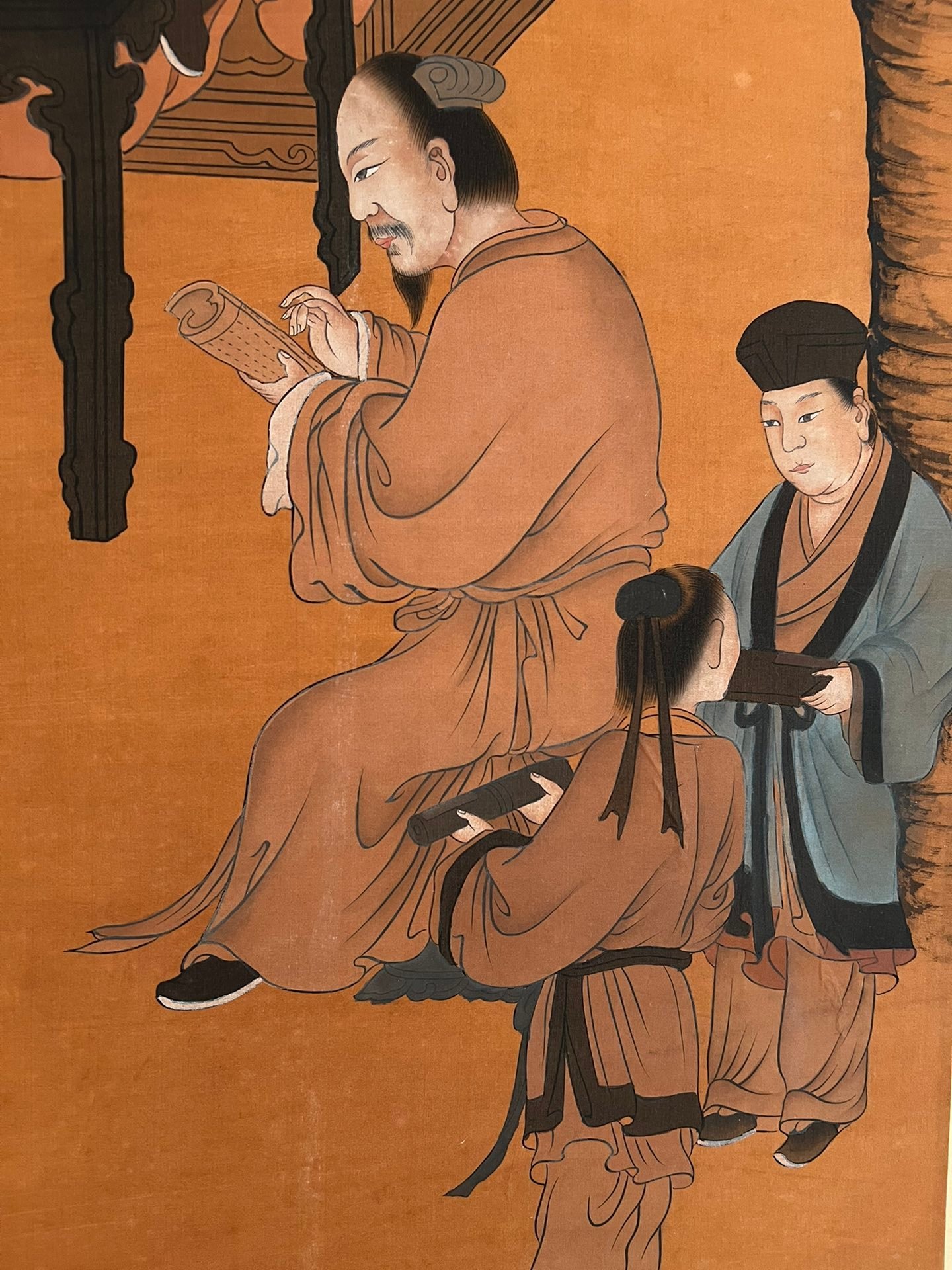 Chinese scroll painting Liu Songnian