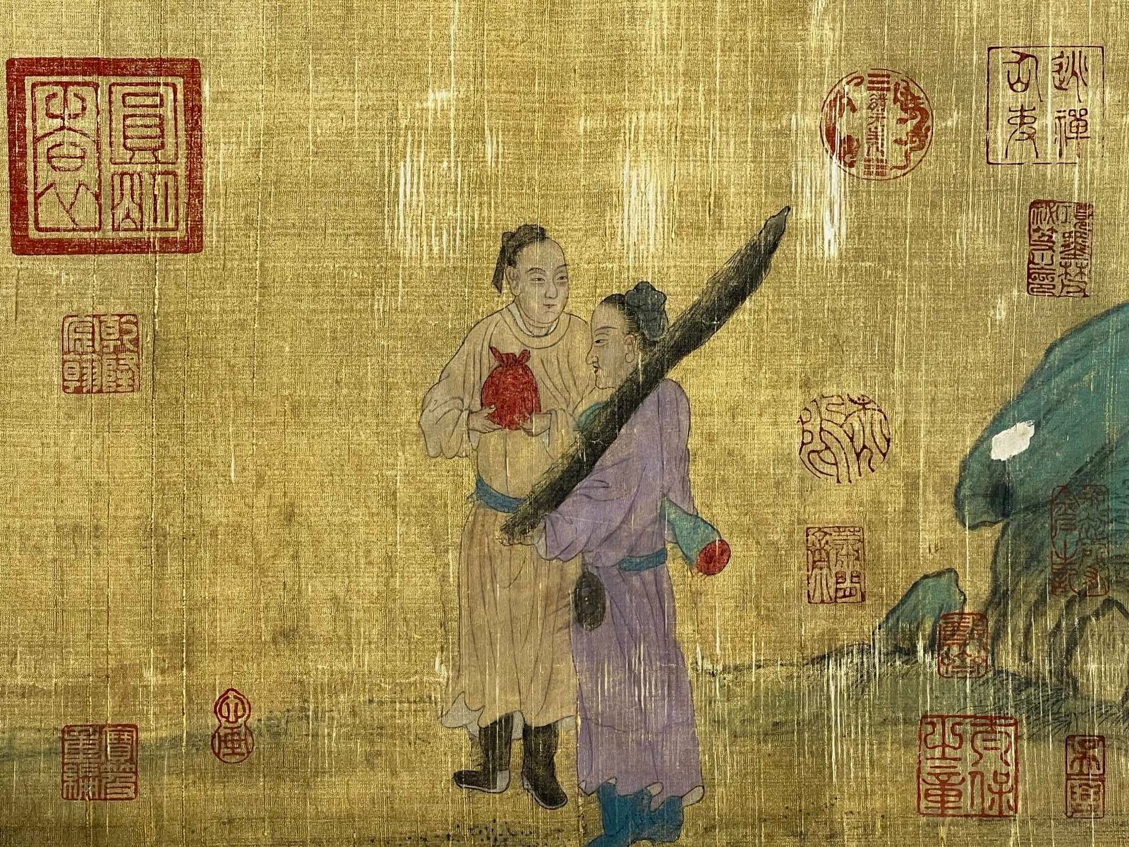 Chinese scroll painting Zhao Ziang