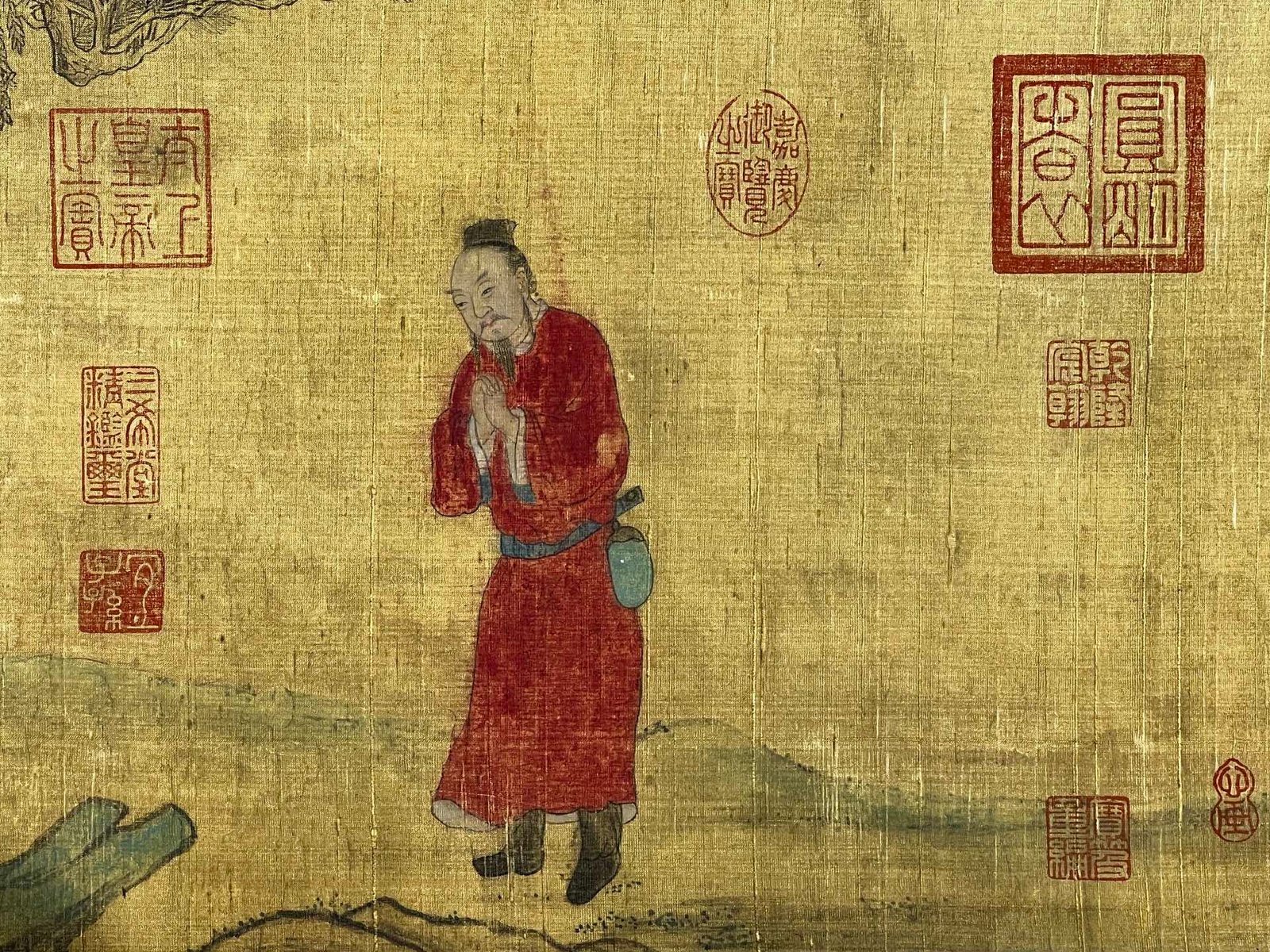 Chinese scroll painting Zhao Ziang