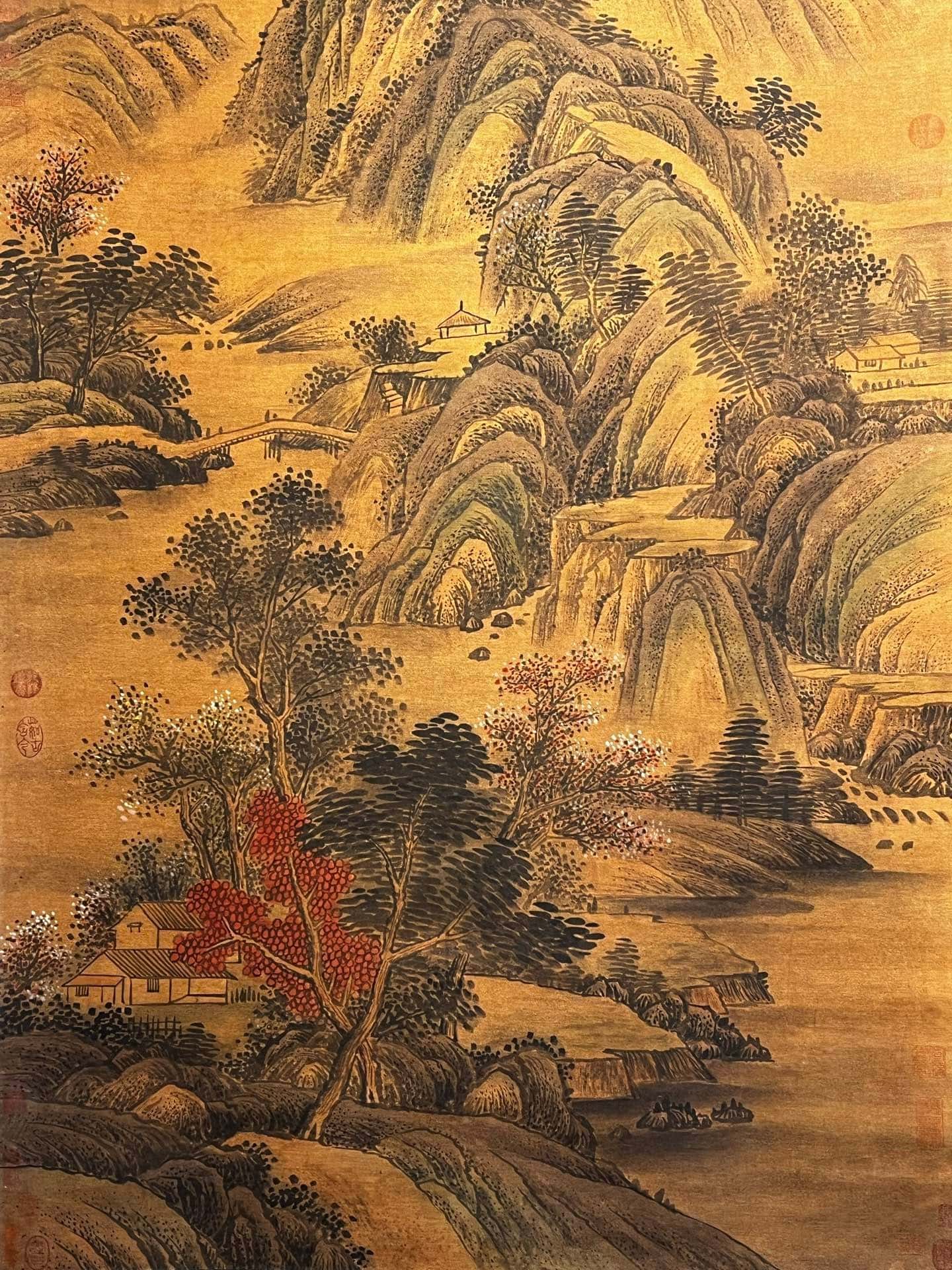 Chinese scroll painting Li Yu