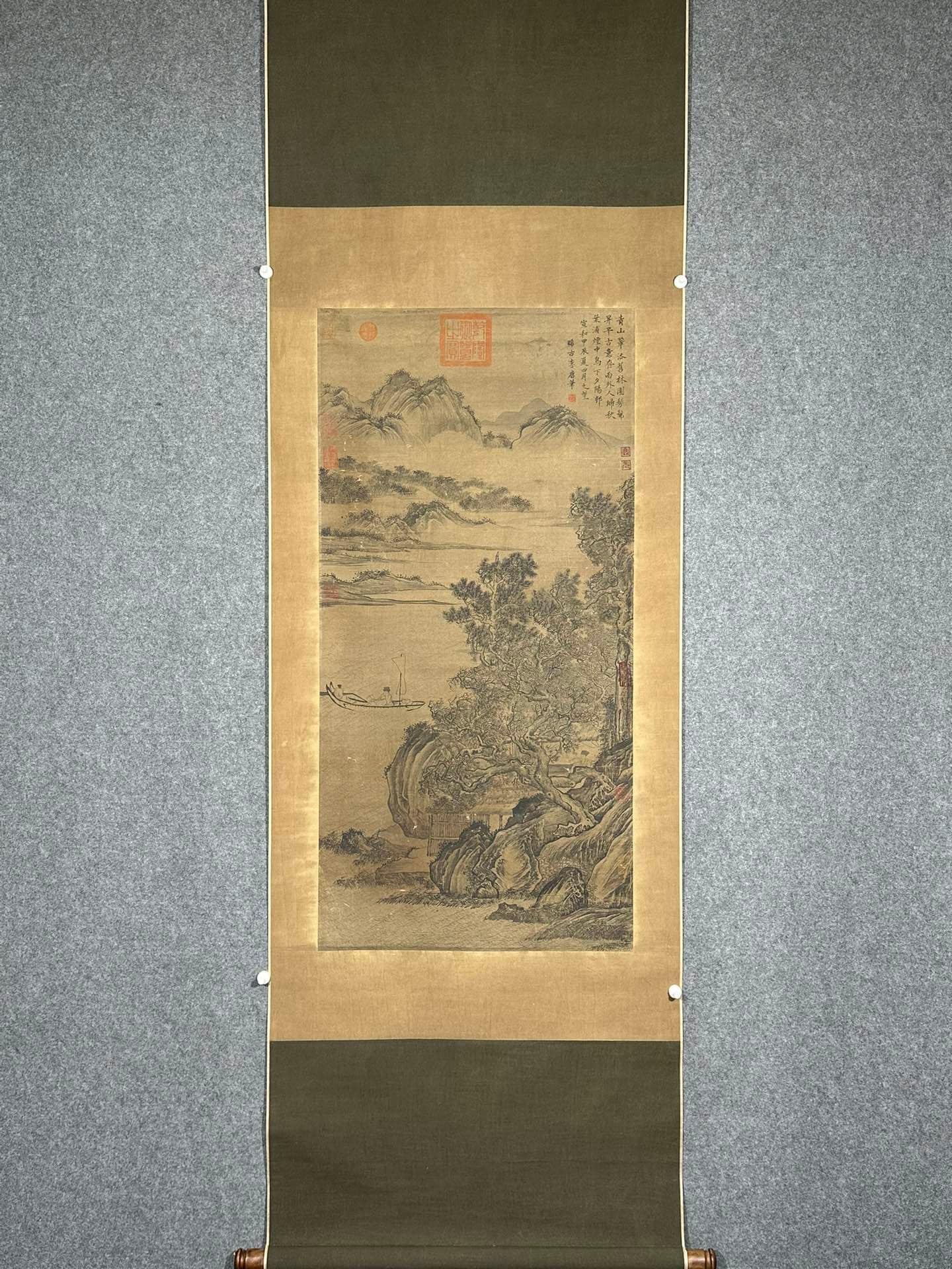 Chinese scroll painting Li Tang