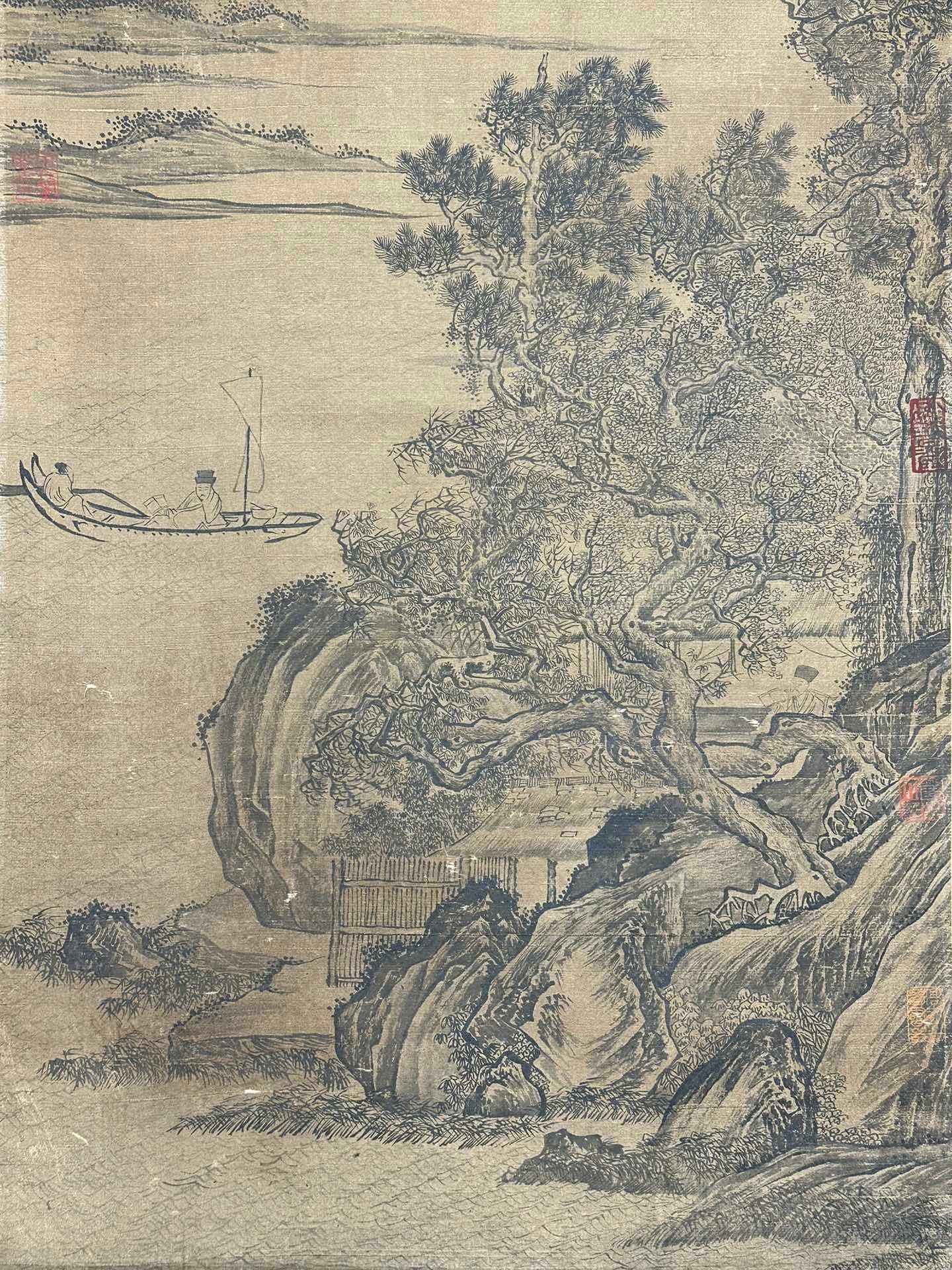 Chinese scroll painting Li Tang