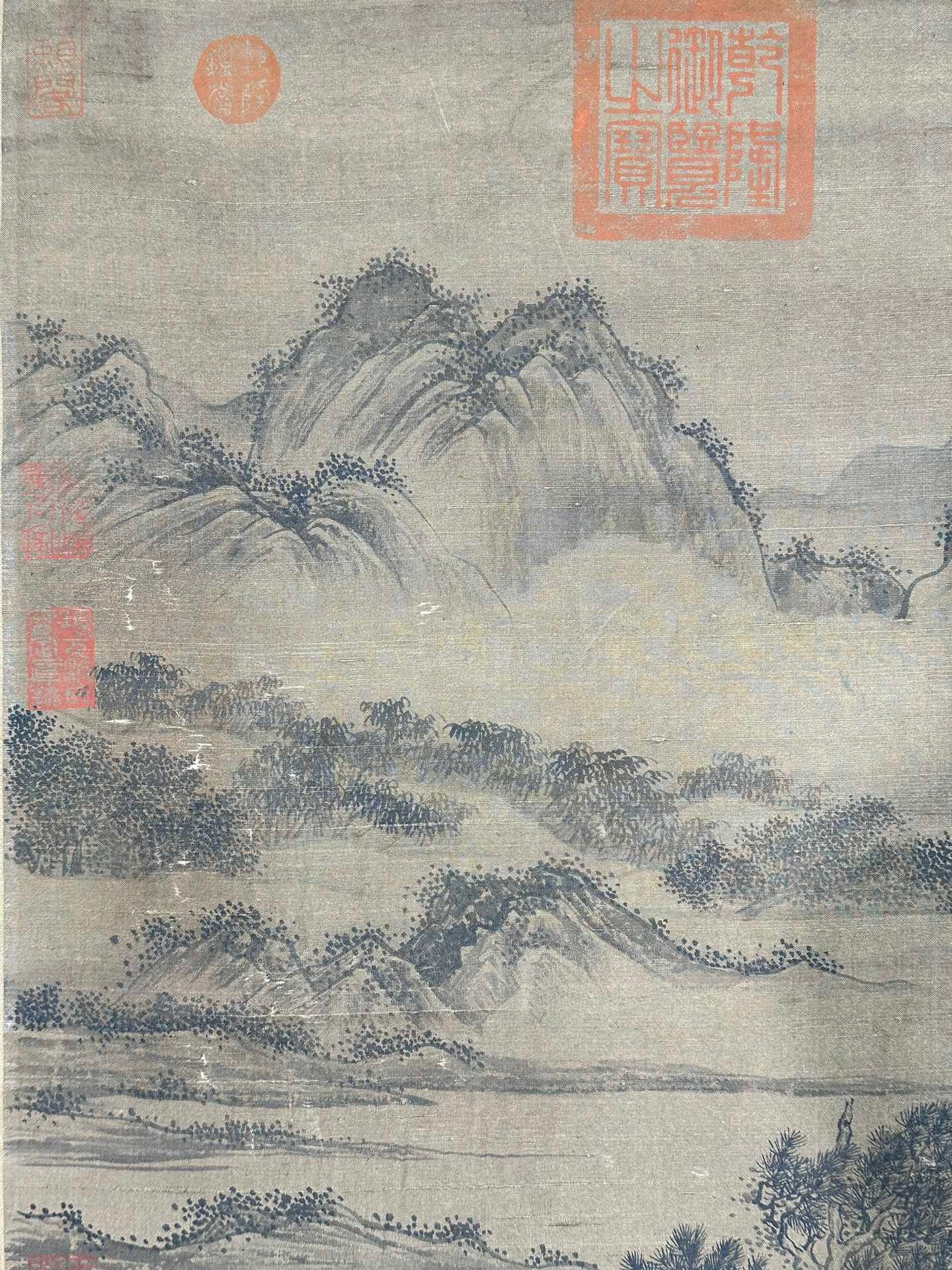 Chinese scroll painting Li Tang