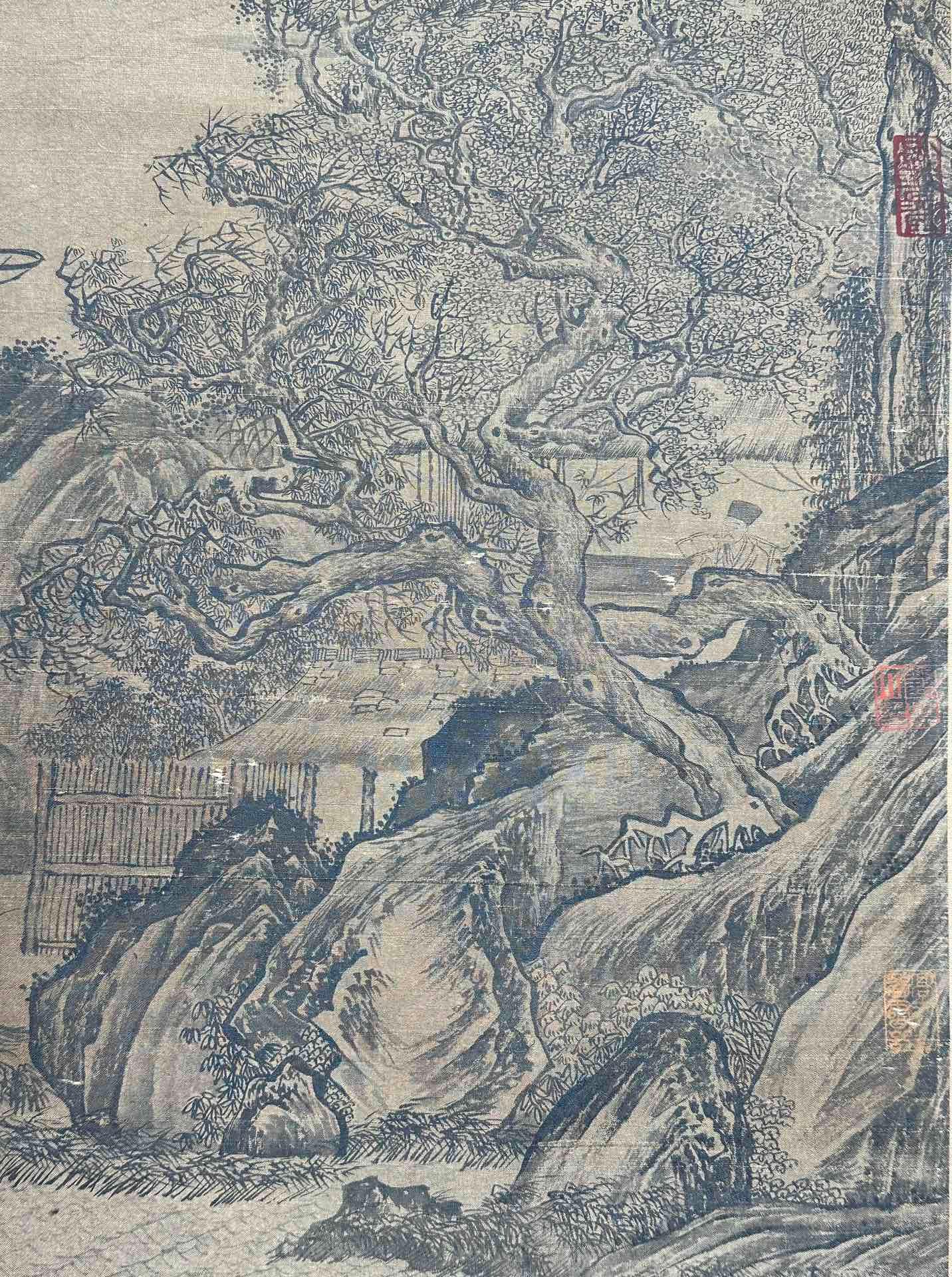 Chinese scroll painting Li Tang