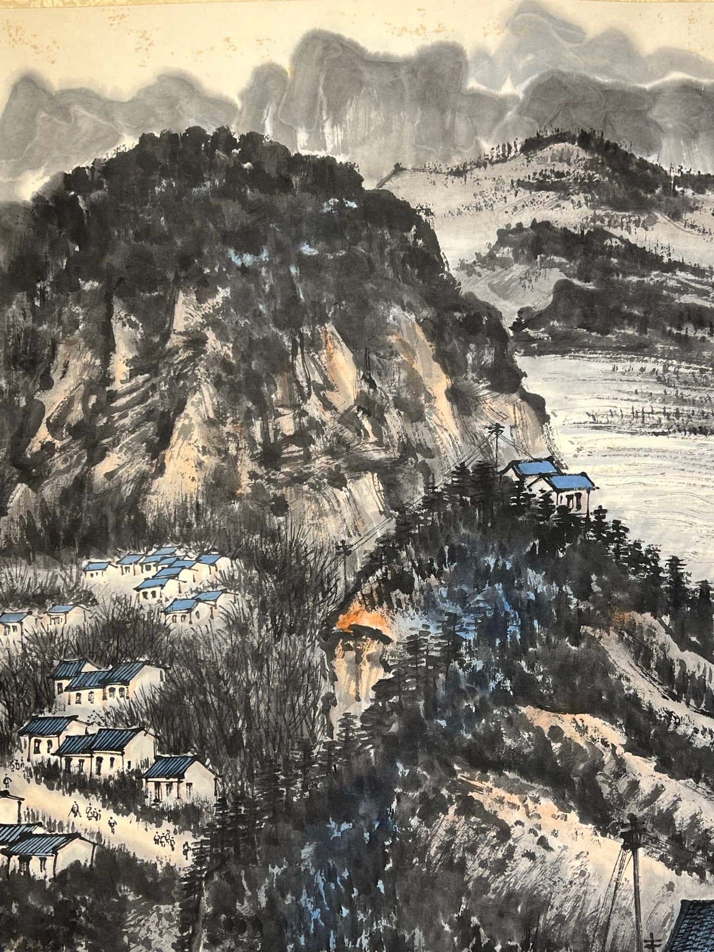 Chinese scroll painting Li Xiongcai
