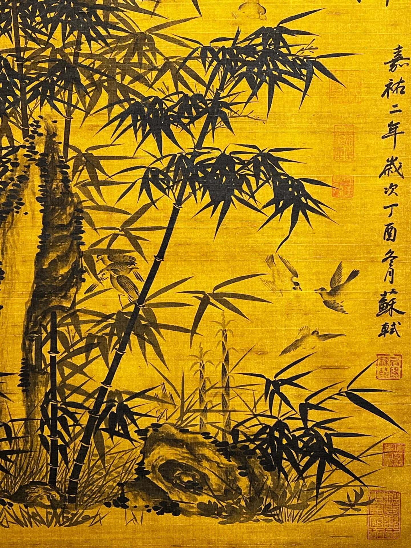 Chinese scroll painting Su Shi