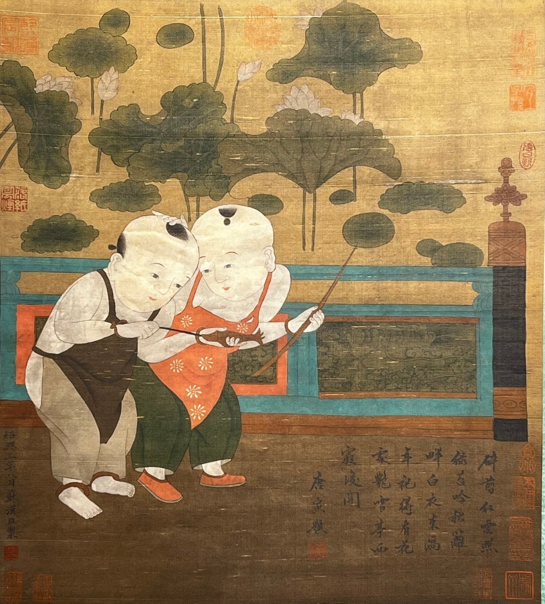 Chinese scroll painting Su Hanchen