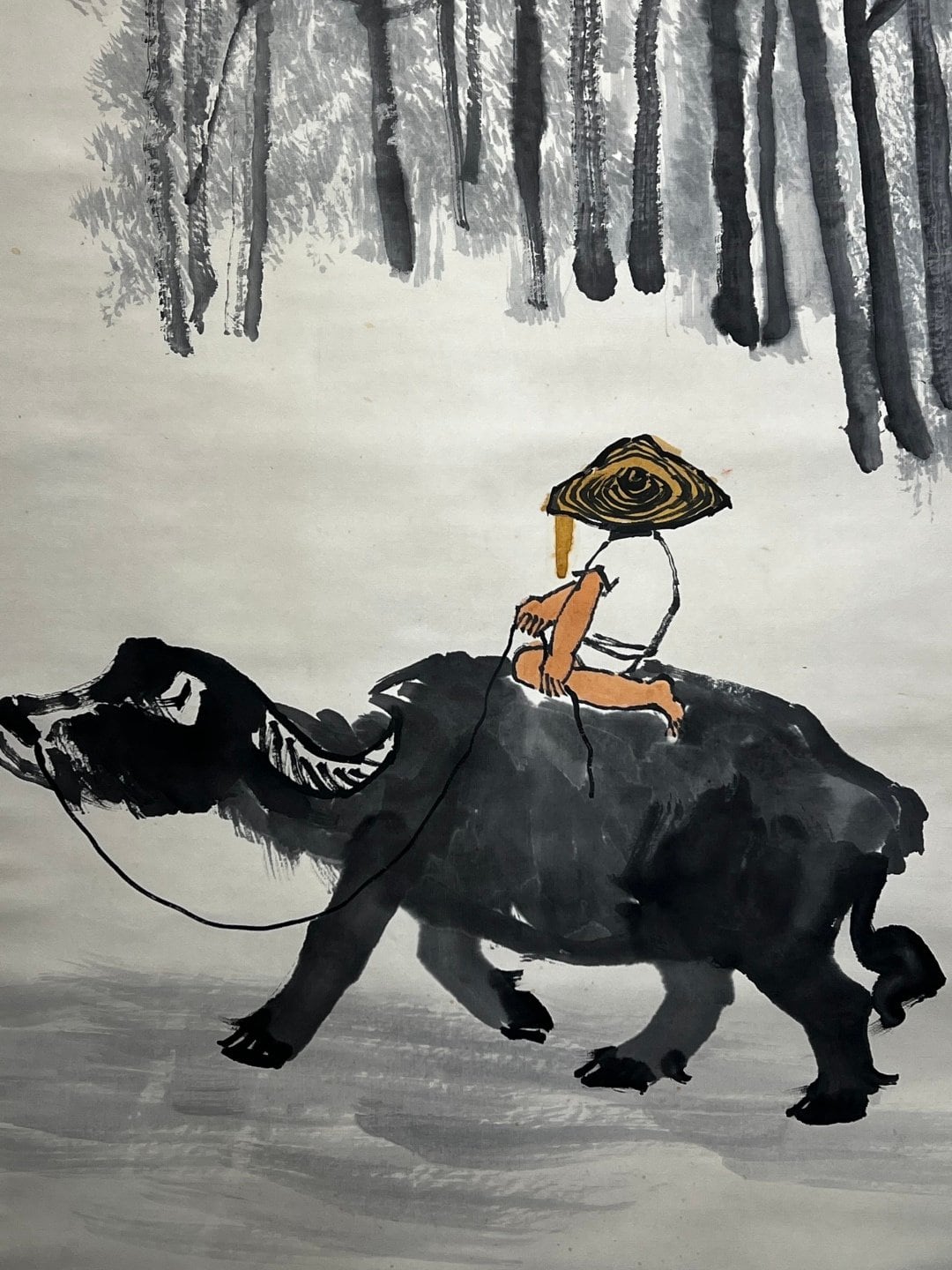 Chinese scroll painting Li Keran