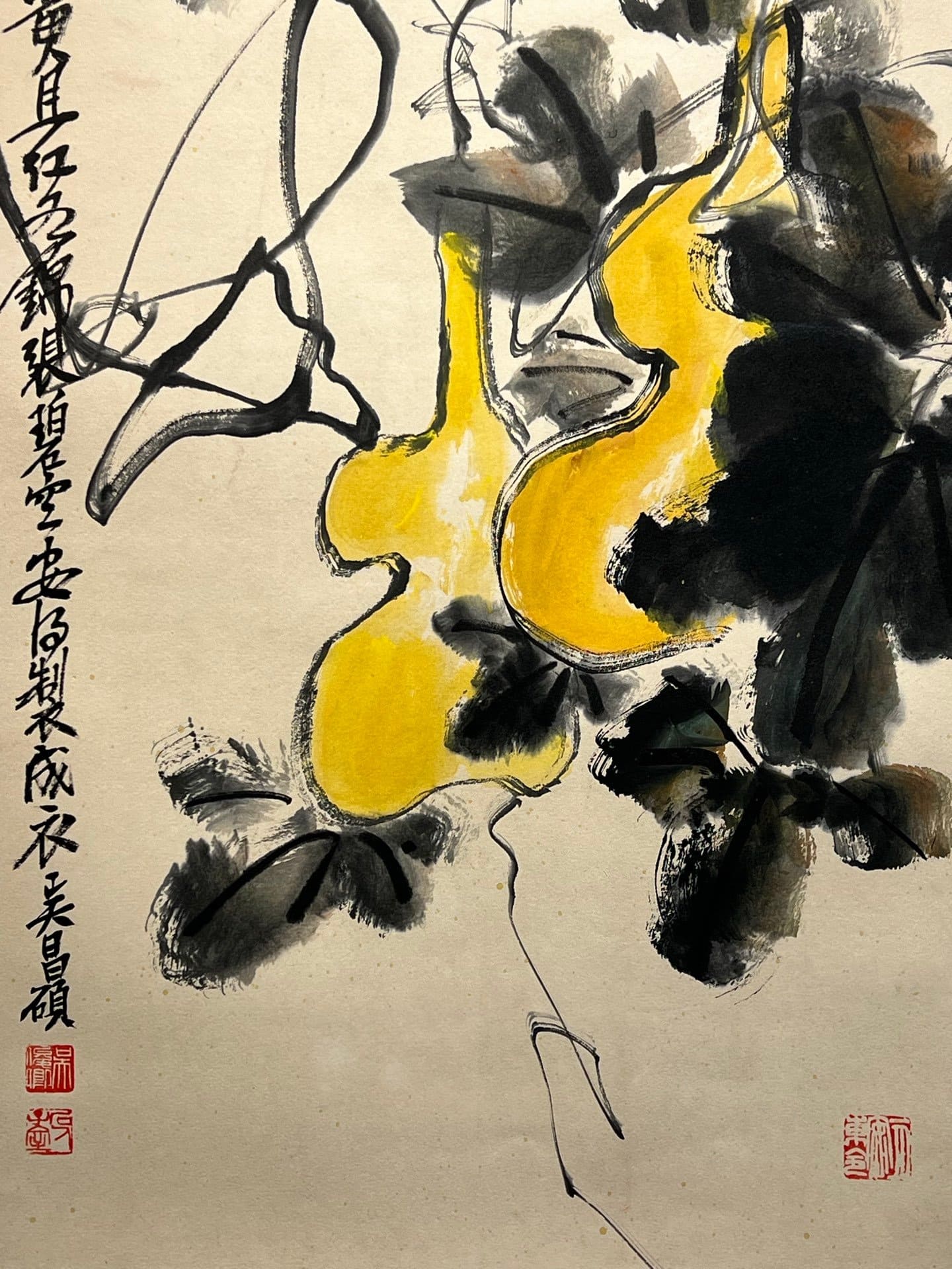Chinese scroll painting Li Keran