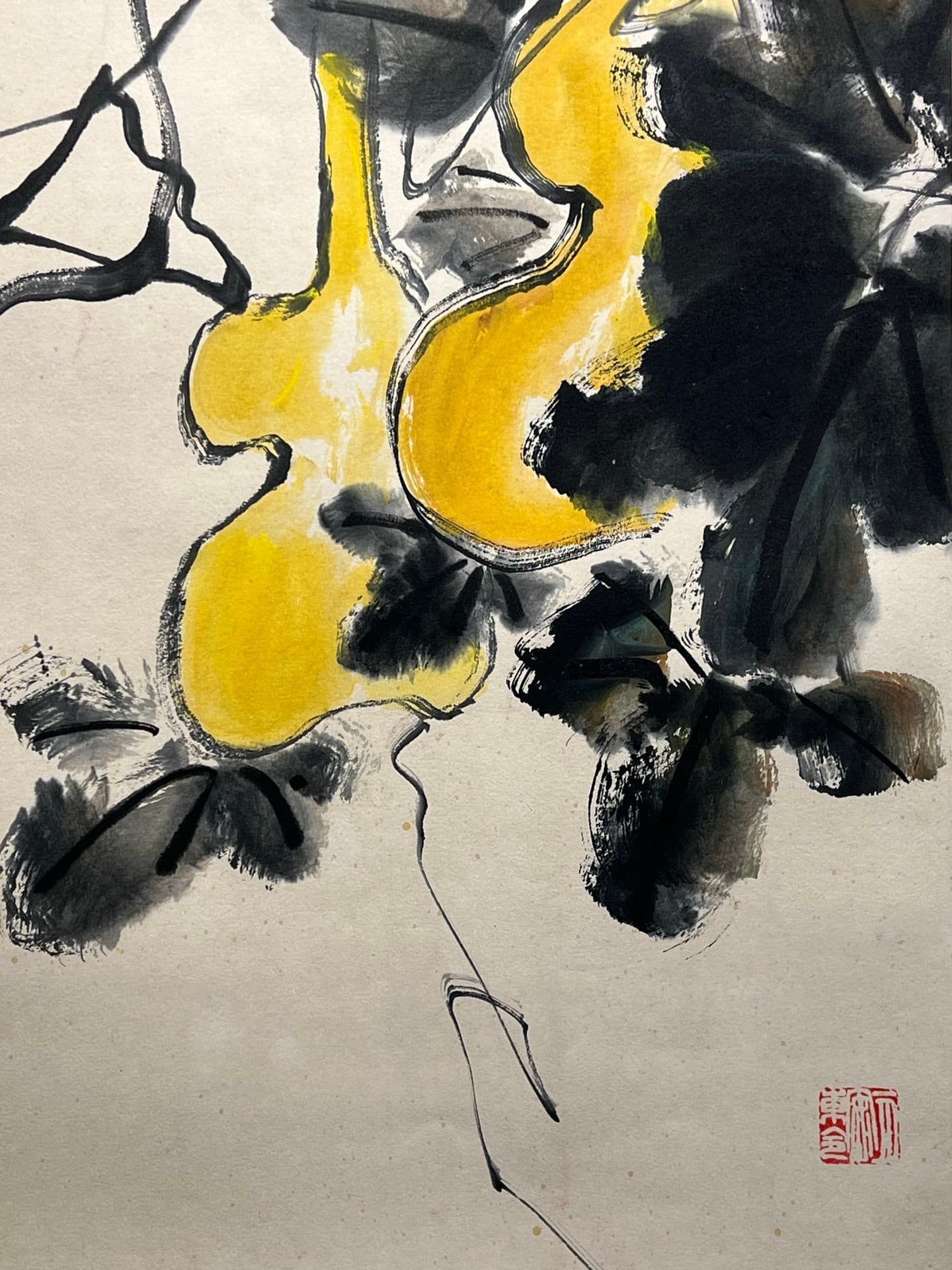 Chinese scroll painting Li Keran