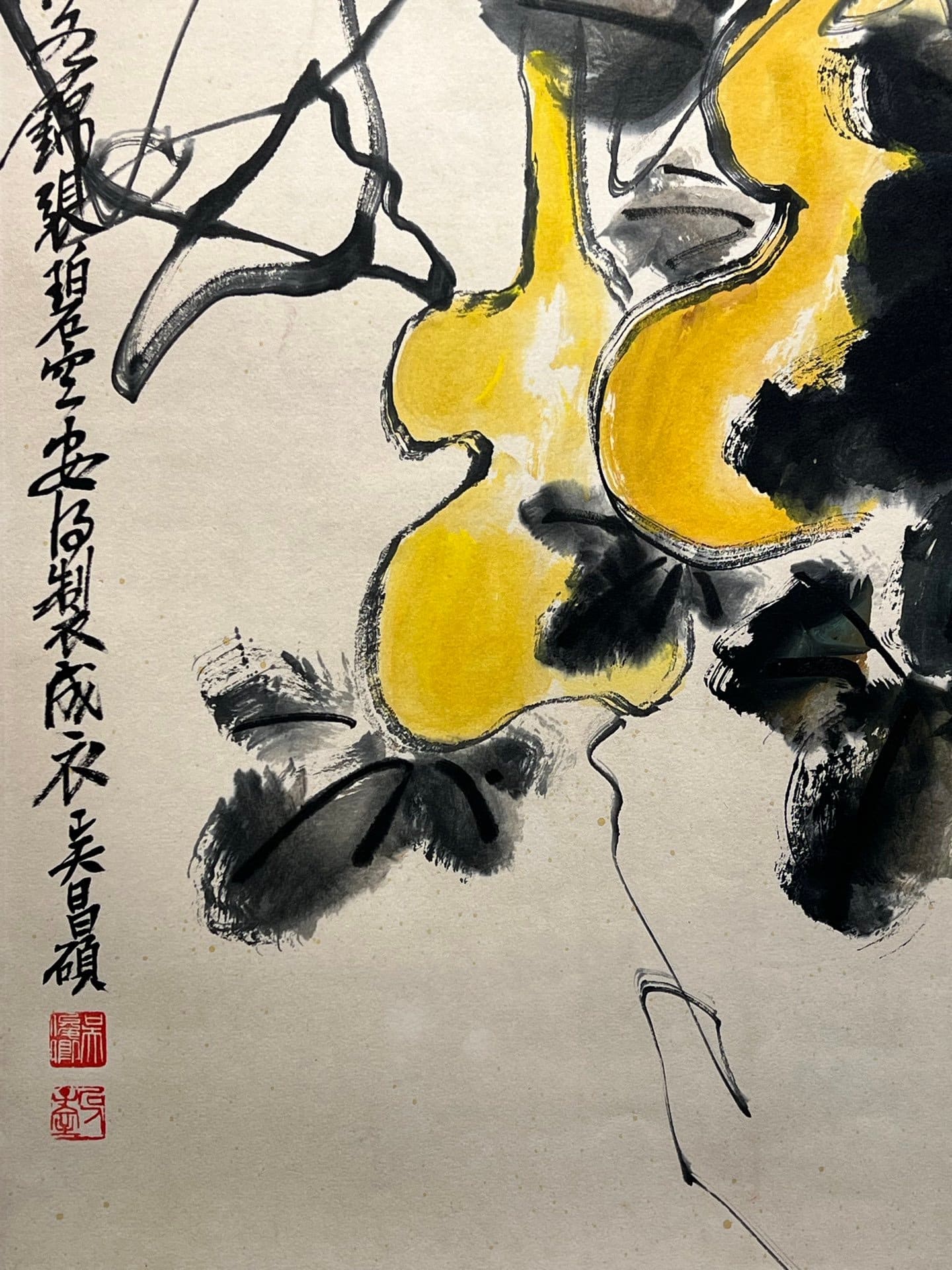 Chinese scroll painting Li Keran