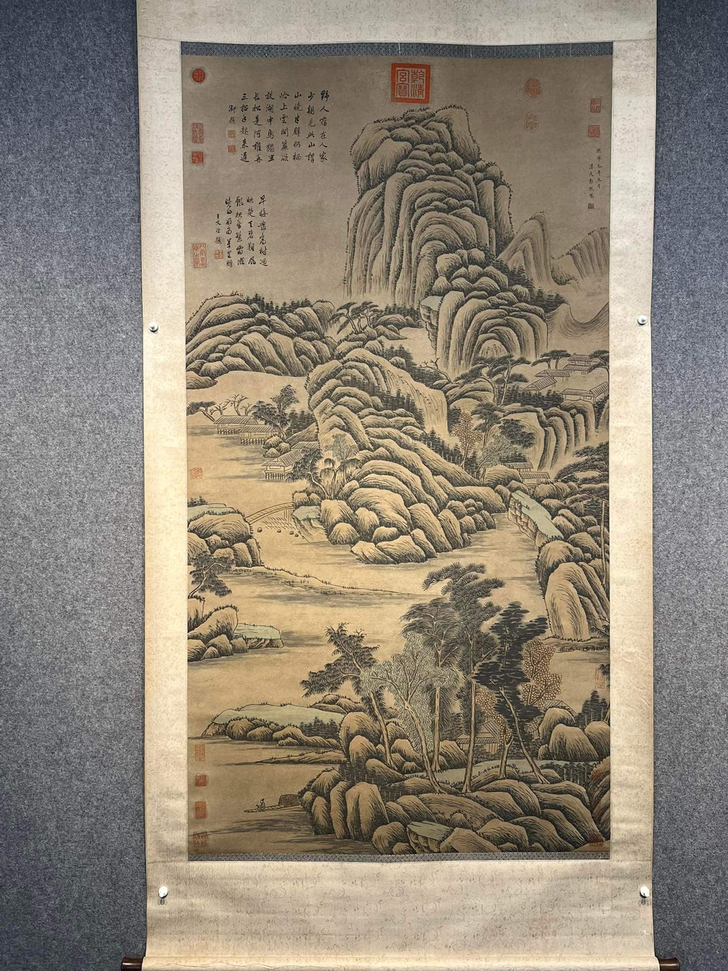 Chinese scroll painting Guo Xi