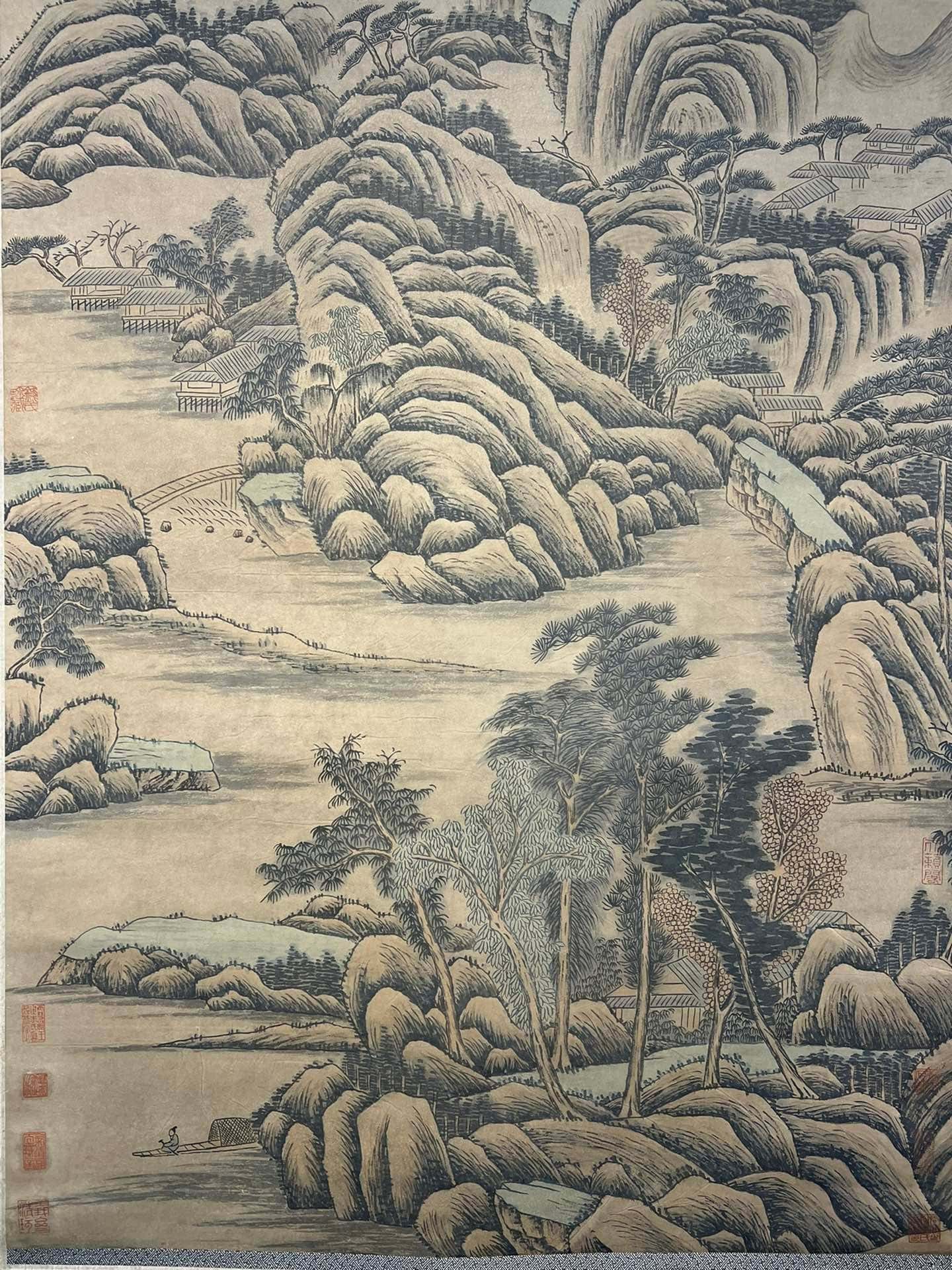 Chinese scroll painting Guo Xi