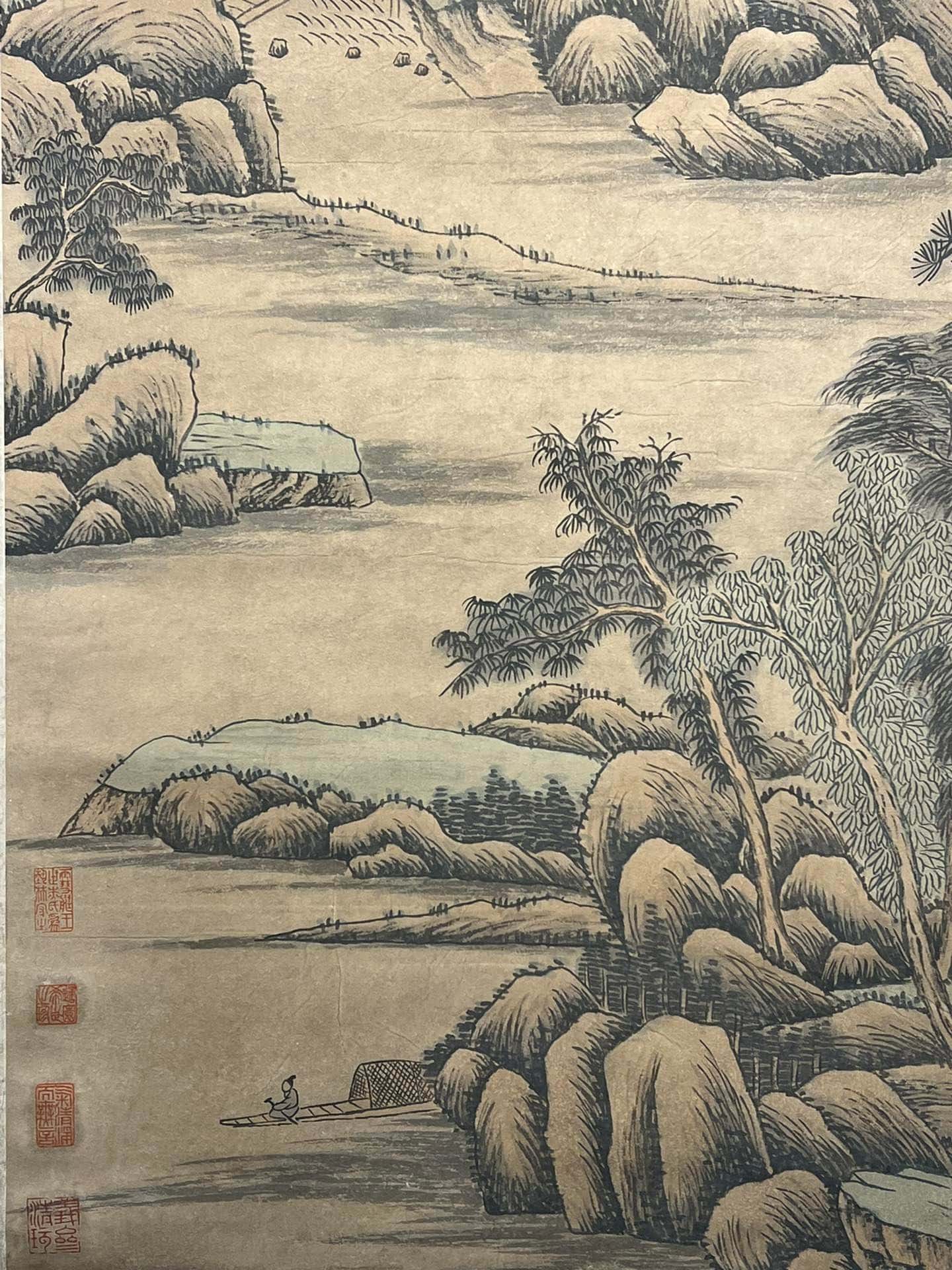 Chinese scroll painting Guo Xi