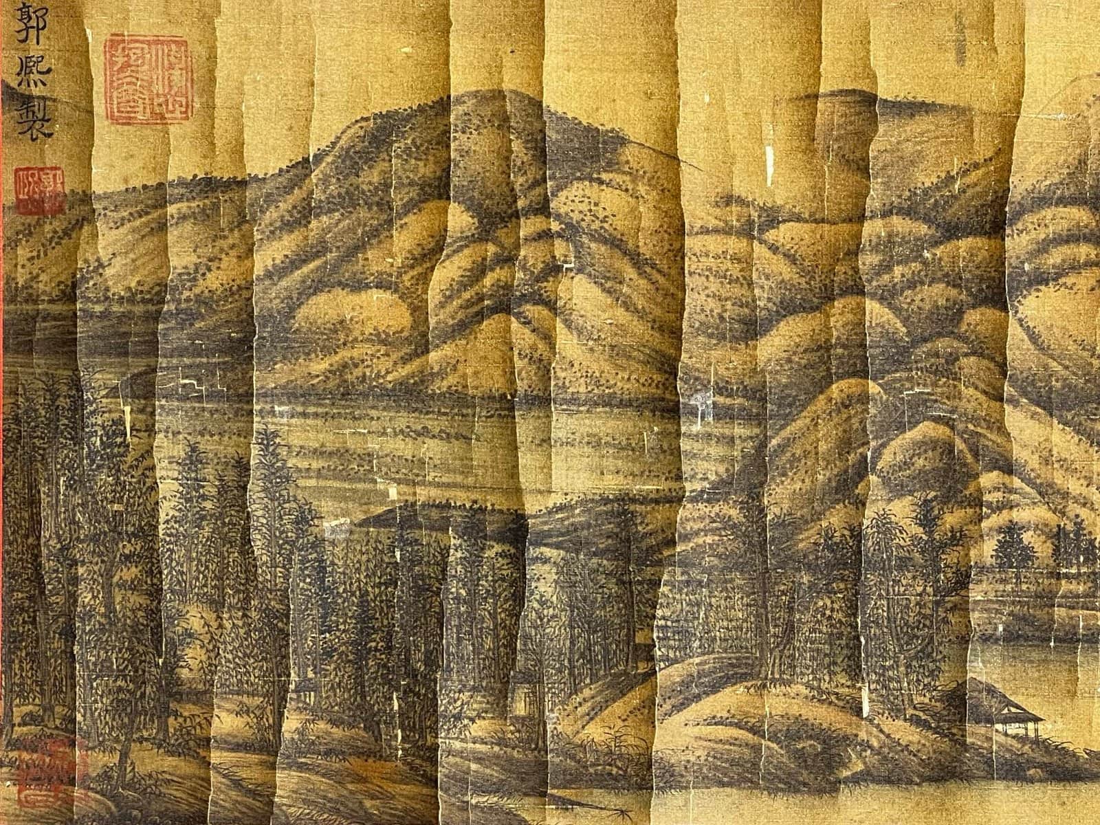 Chinese scroll painting Guo Xi