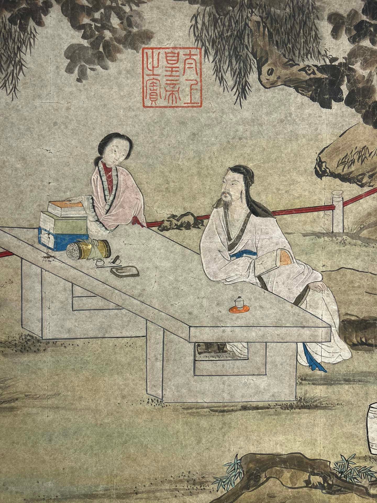 Chinese scroll painting Tang Yin
