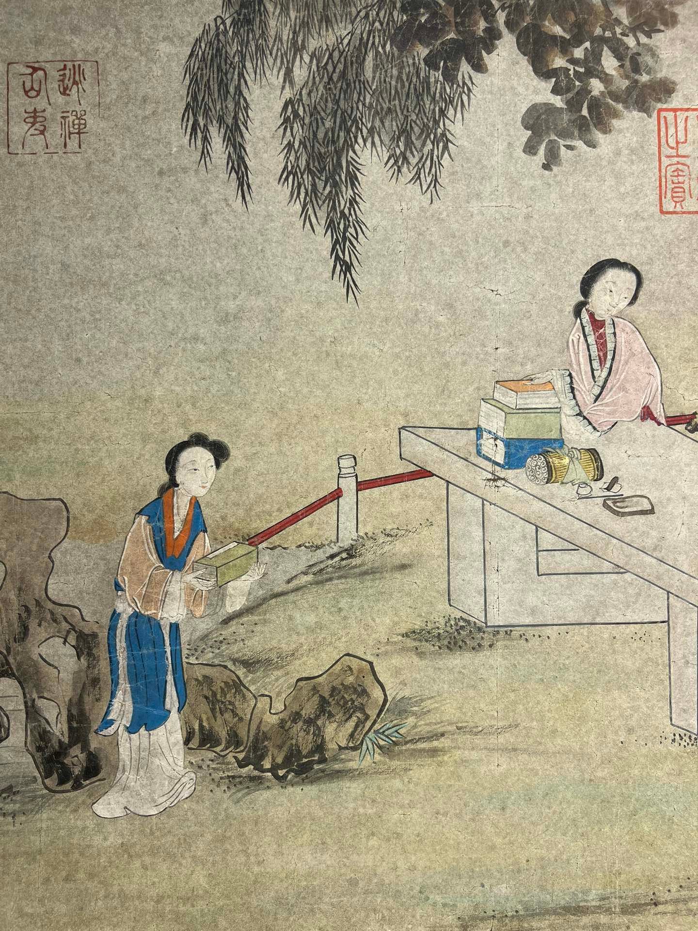 Chinese scroll painting Tang Yin