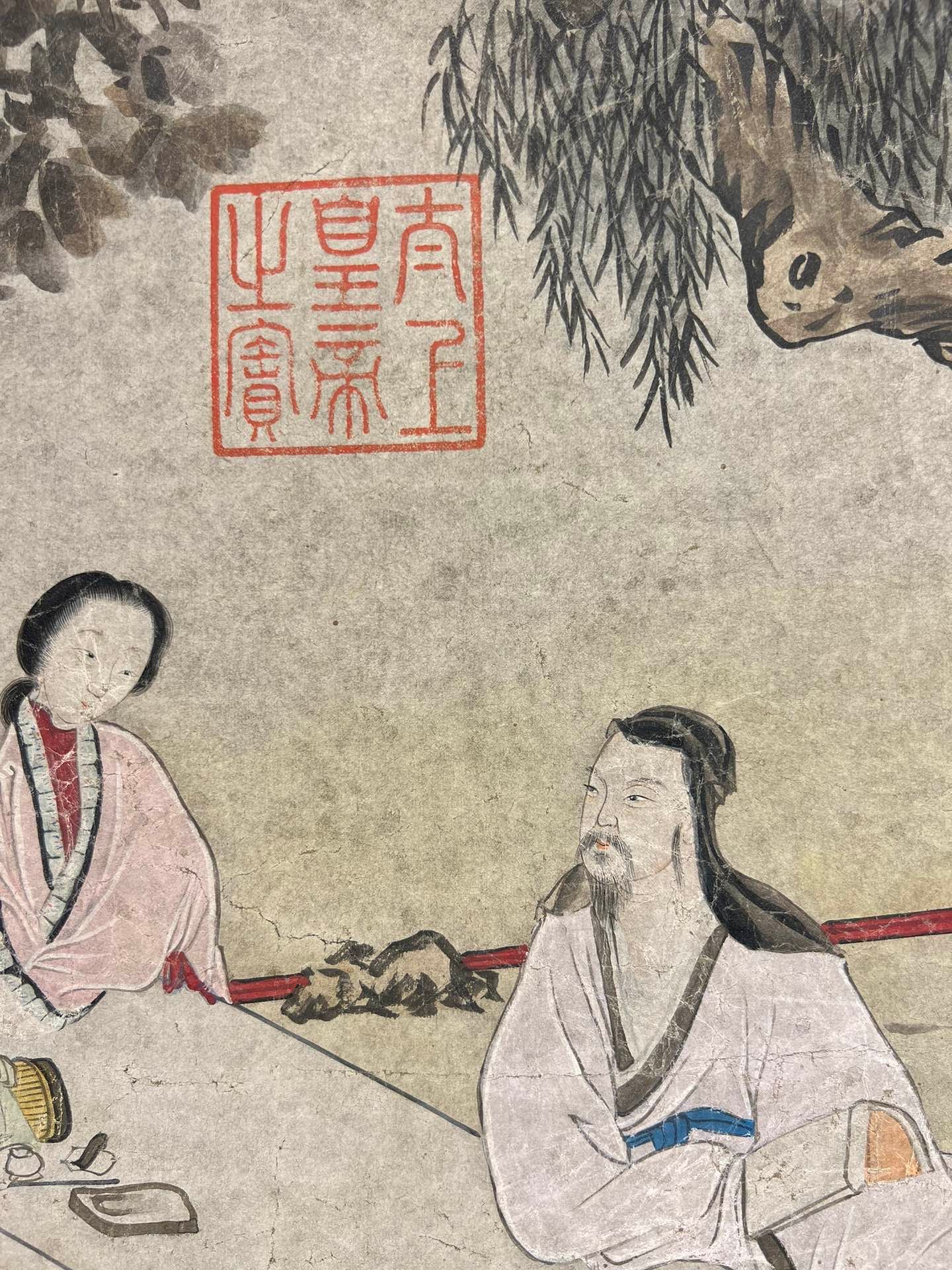 Chinese scroll painting Tang Yin