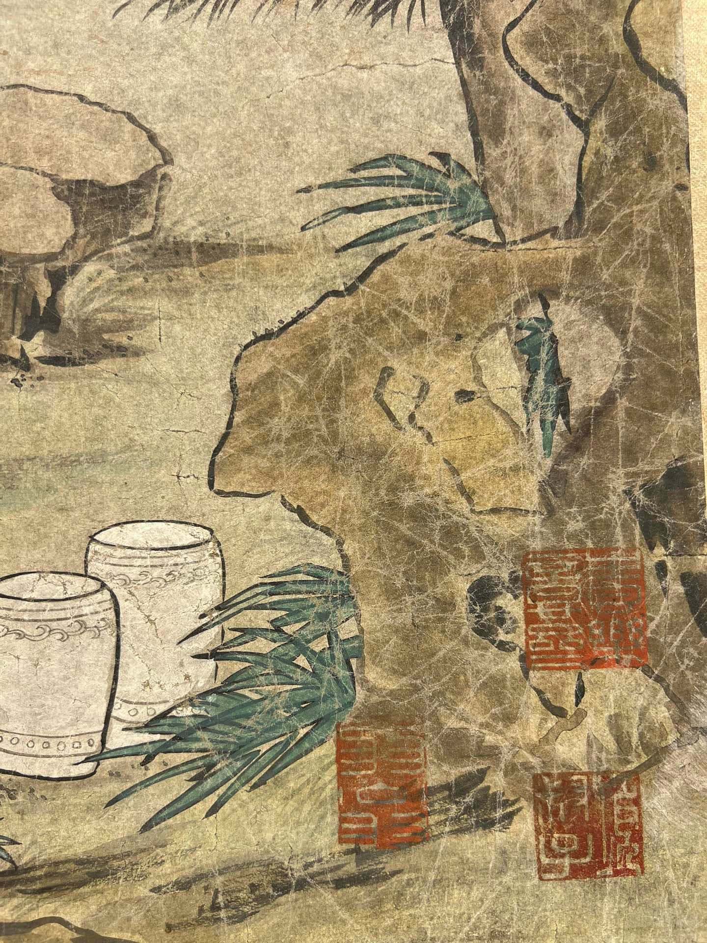 Chinese scroll painting Tang Yin