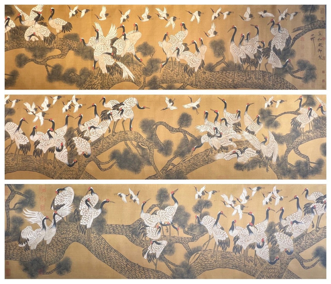 Chinese scroll painting Huizong