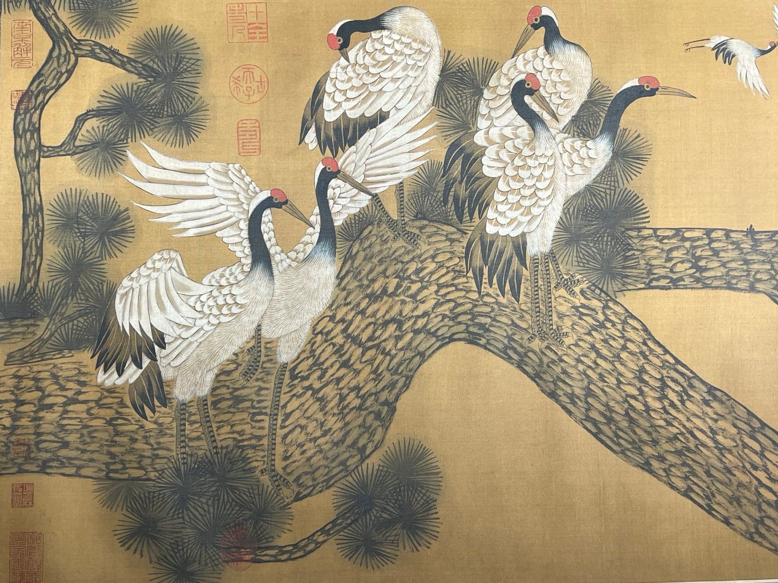 Chinese scroll painting Huizong