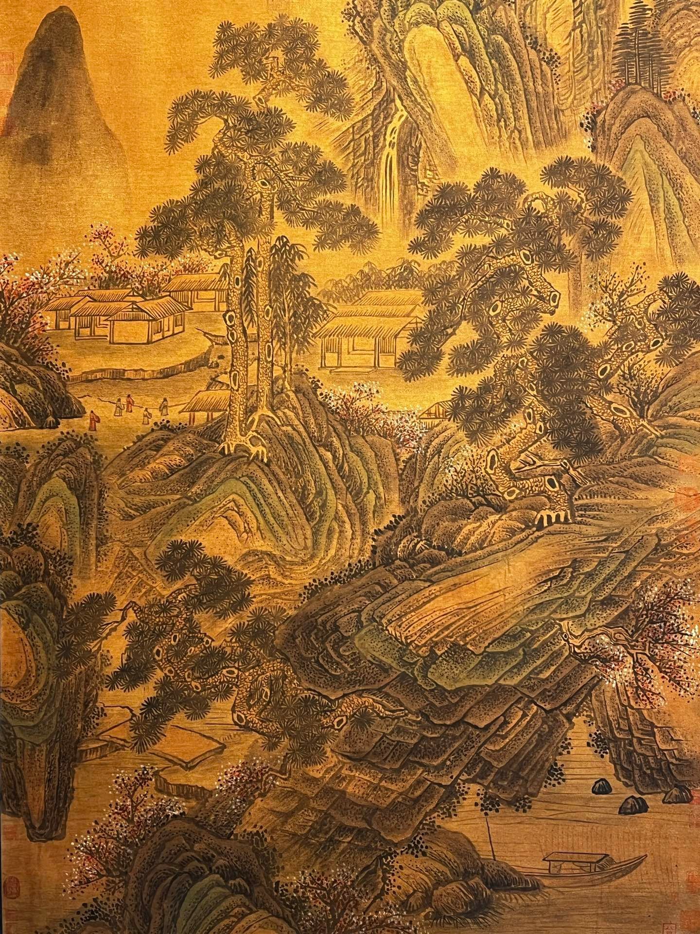 Chinese scroll painting Huang Tingjian