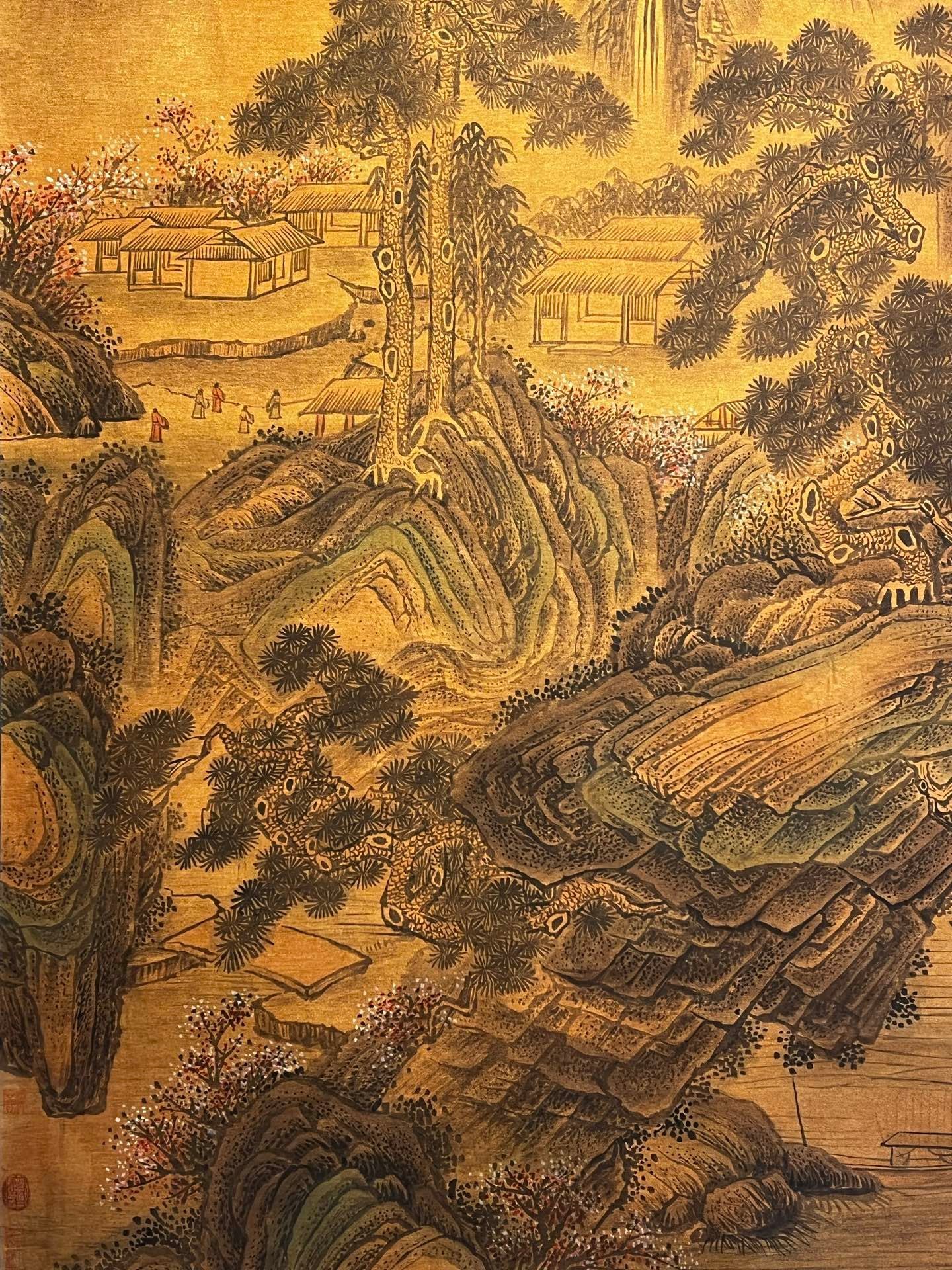 Chinese scroll painting Huang Tingjian