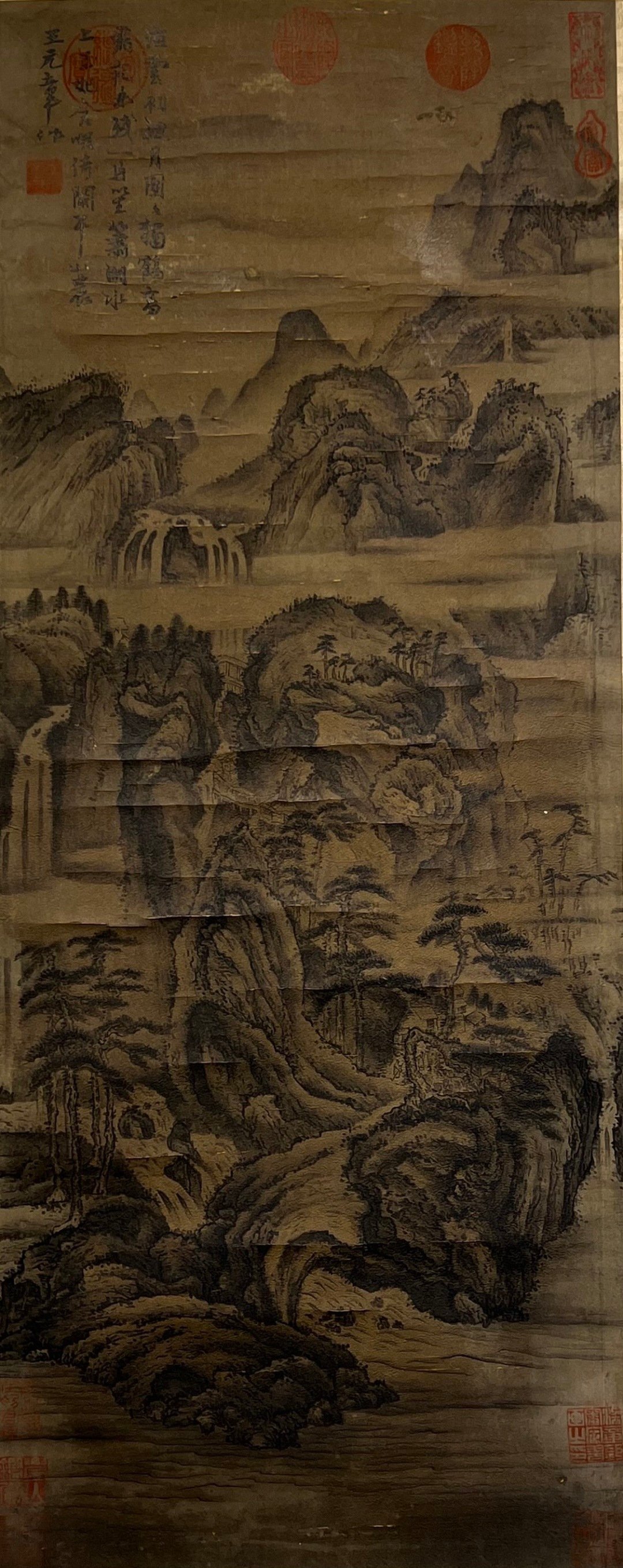 Chinese scroll painting Wang Yuanzhang