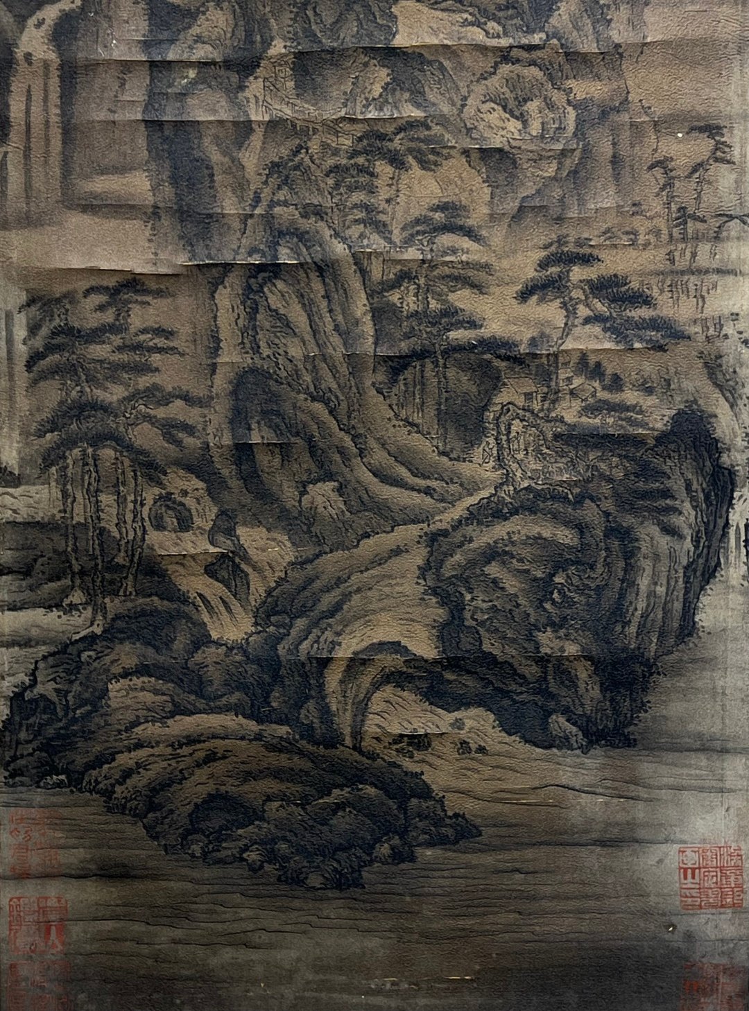 Chinese scroll painting Wang Yuanzhang