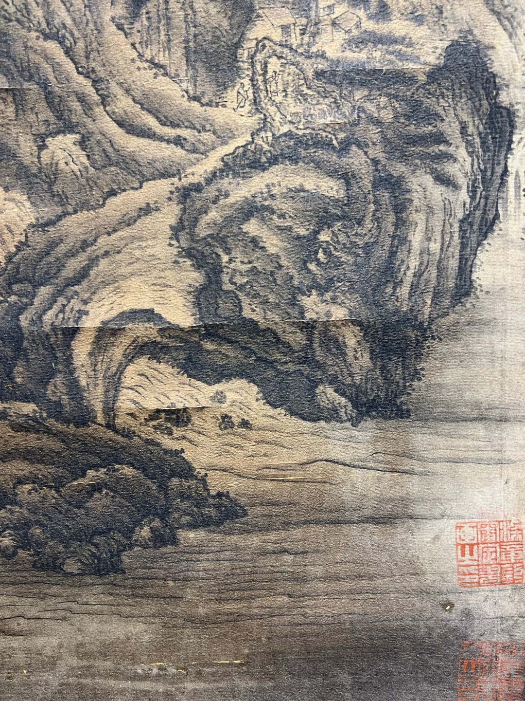Chinese scroll painting Wang Yuanzhang