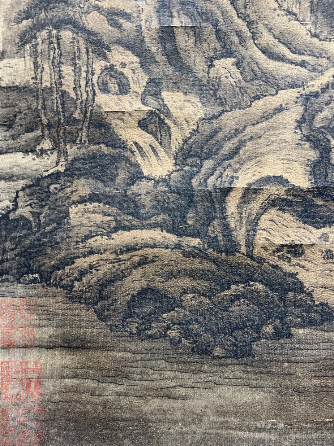 Chinese scroll painting Wang Yuanzhang
