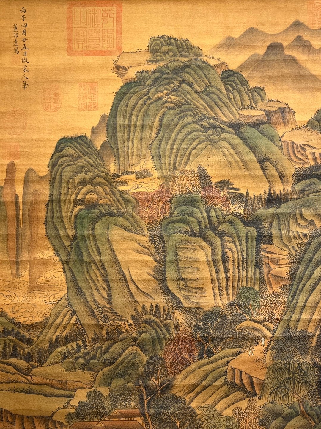 Chinese scroll painting Dong Bangda