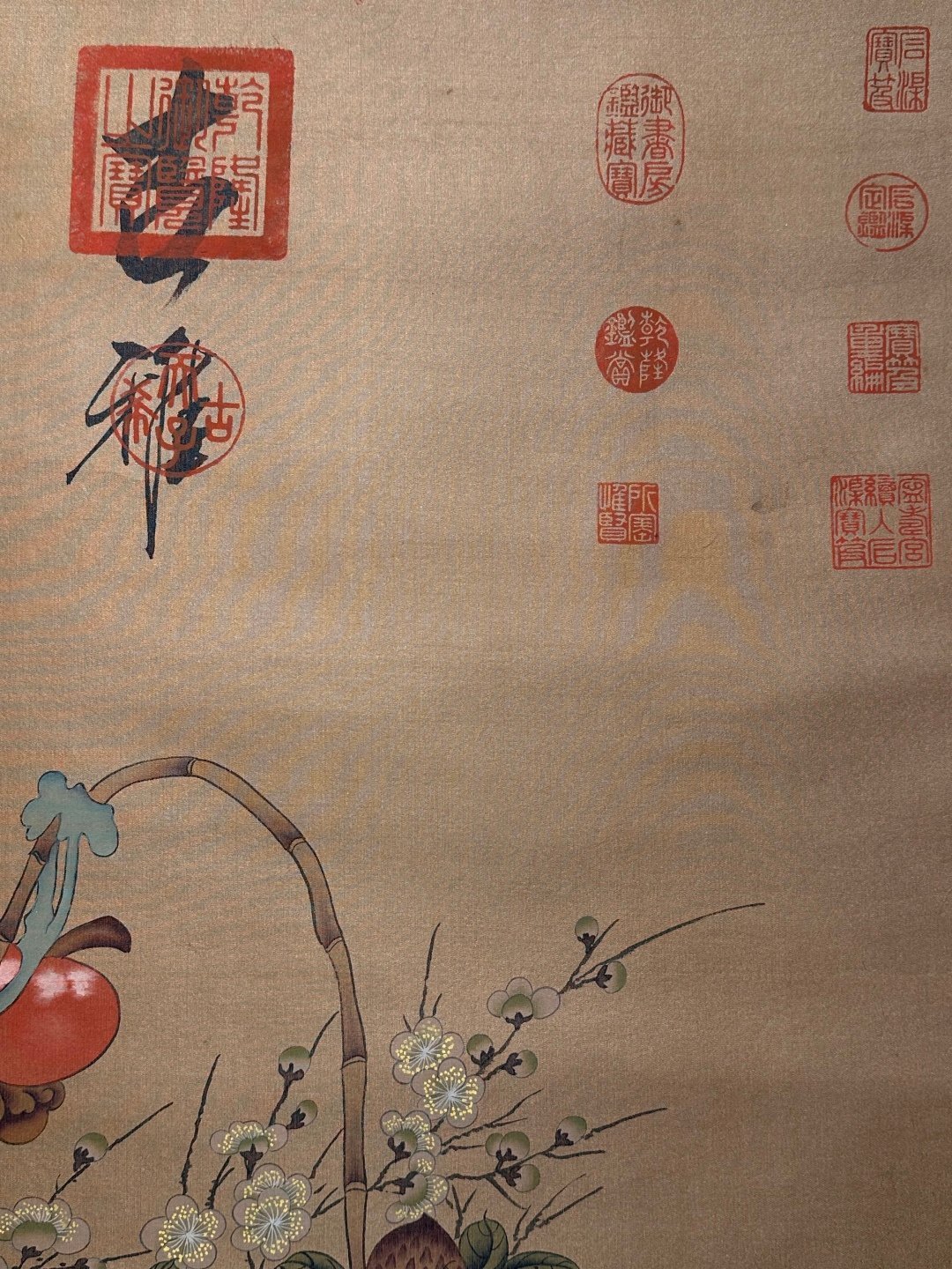 Chinese scroll painting Giuseppe