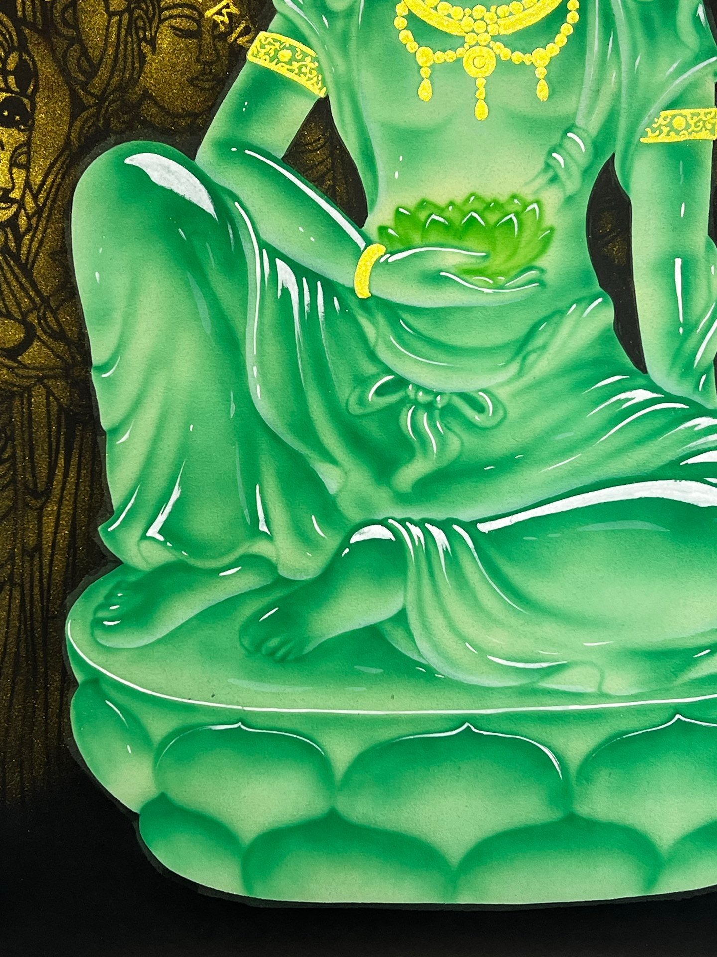 Chinese scroll painting Zhang Daqian