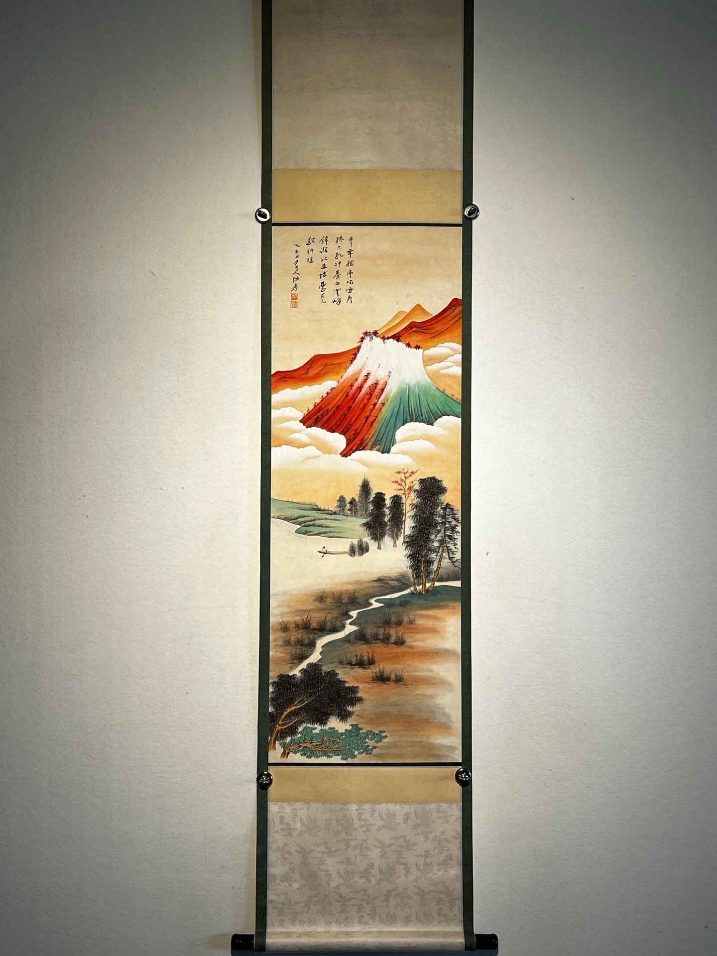 Chinese scroll painting Zhang Daqian