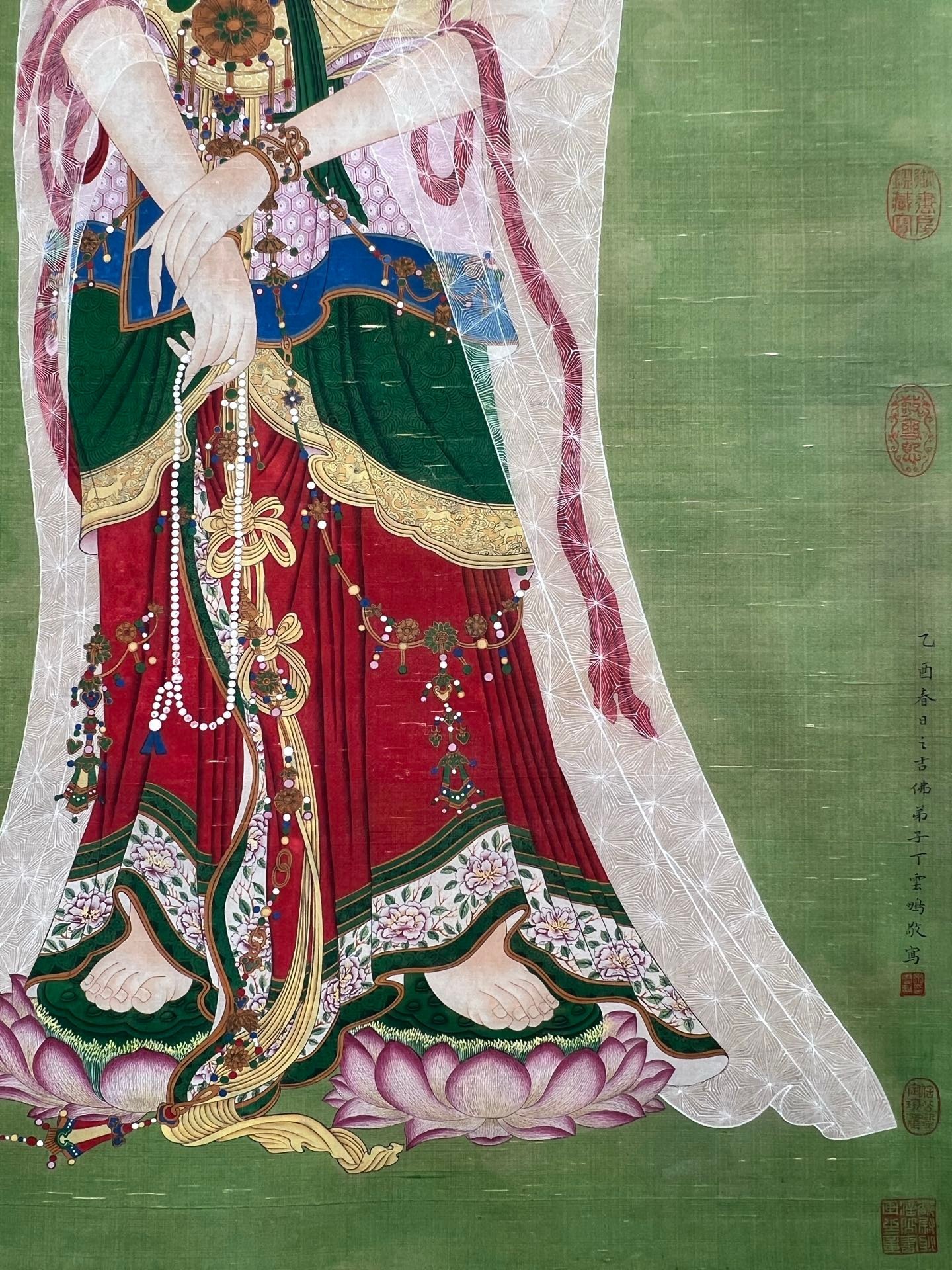 Chinese scroll painting Ding Yunpeng