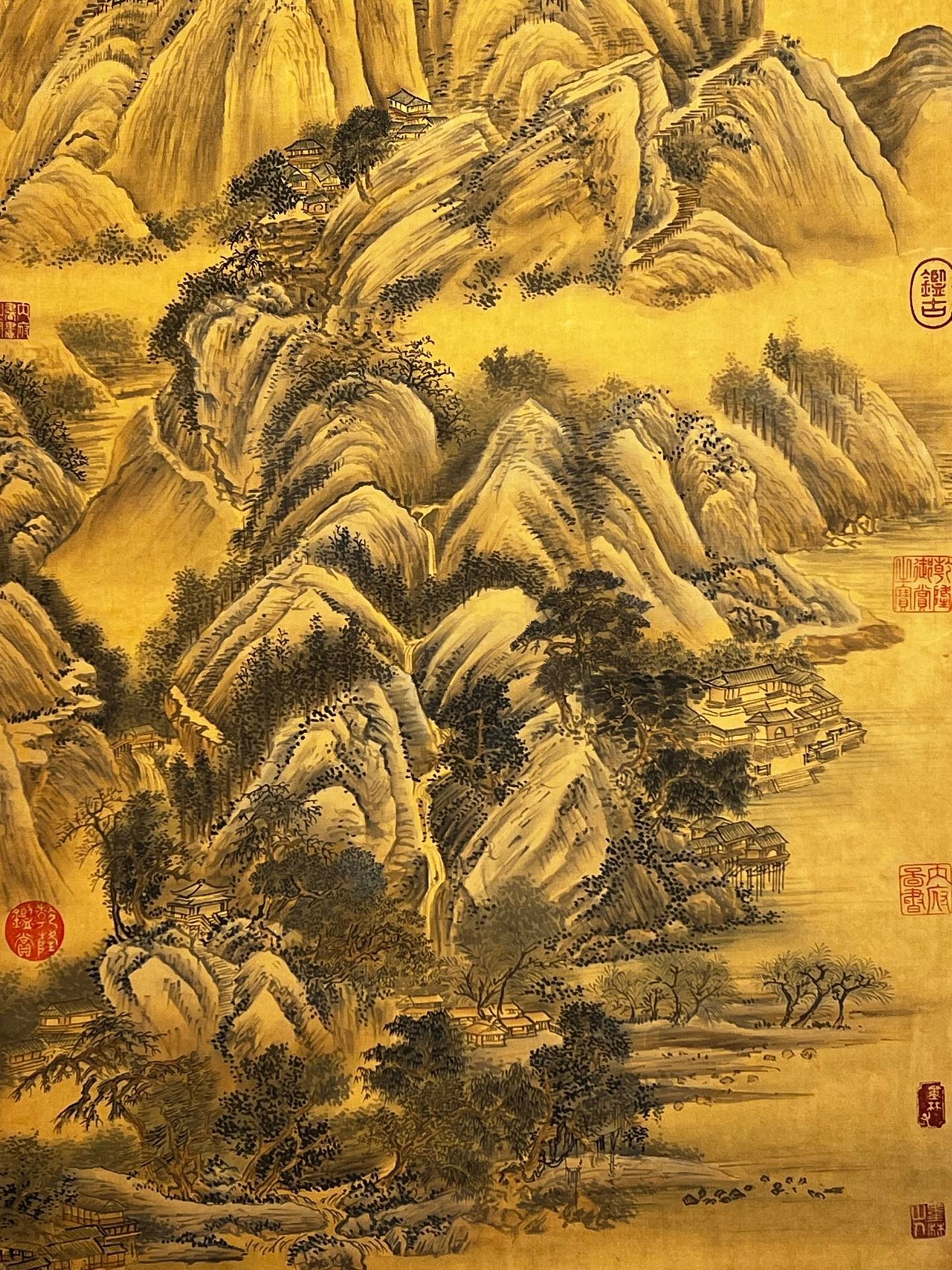 Chinese scroll painting Tang Yin