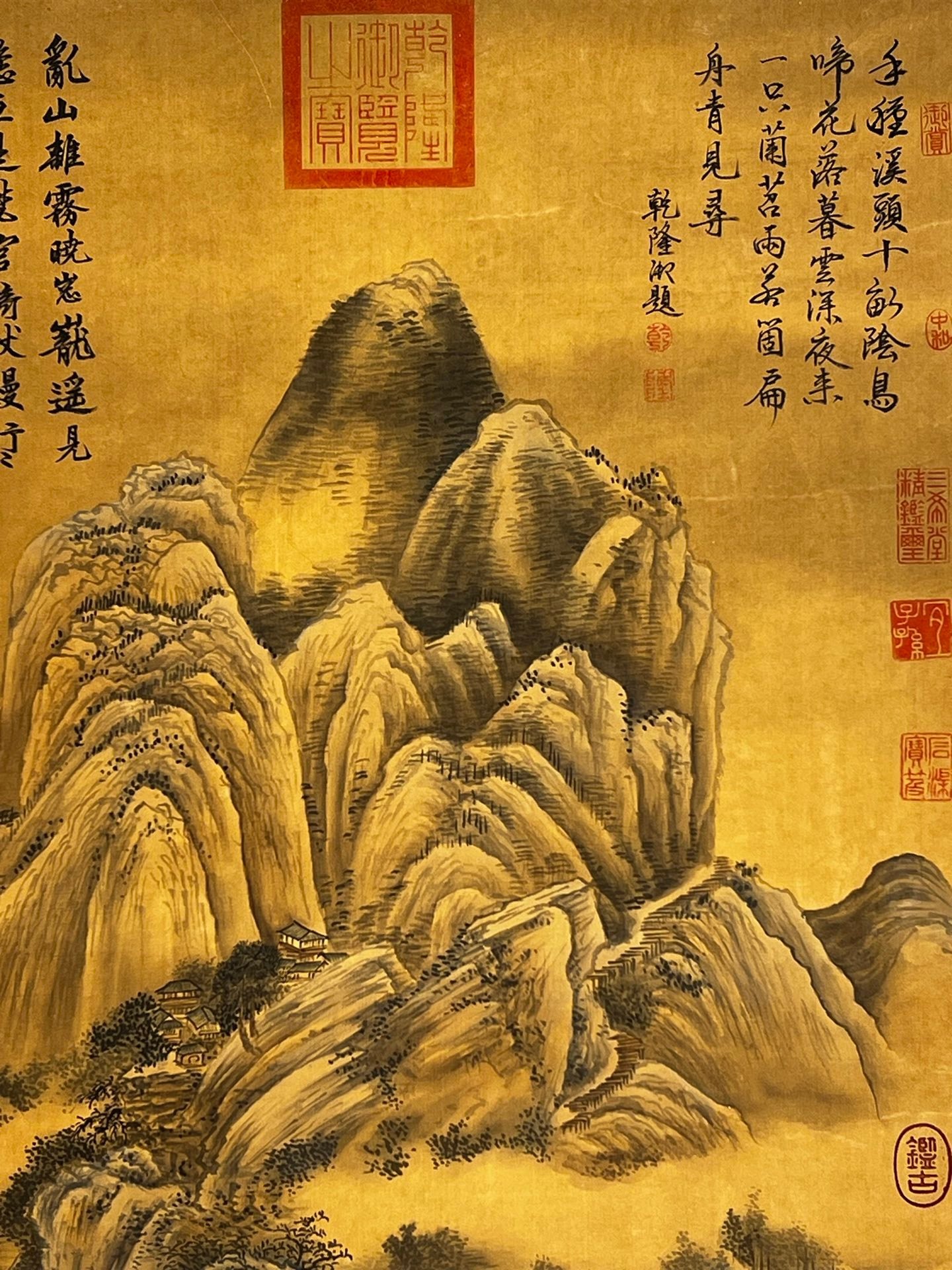 Chinese scroll painting Tang Yin