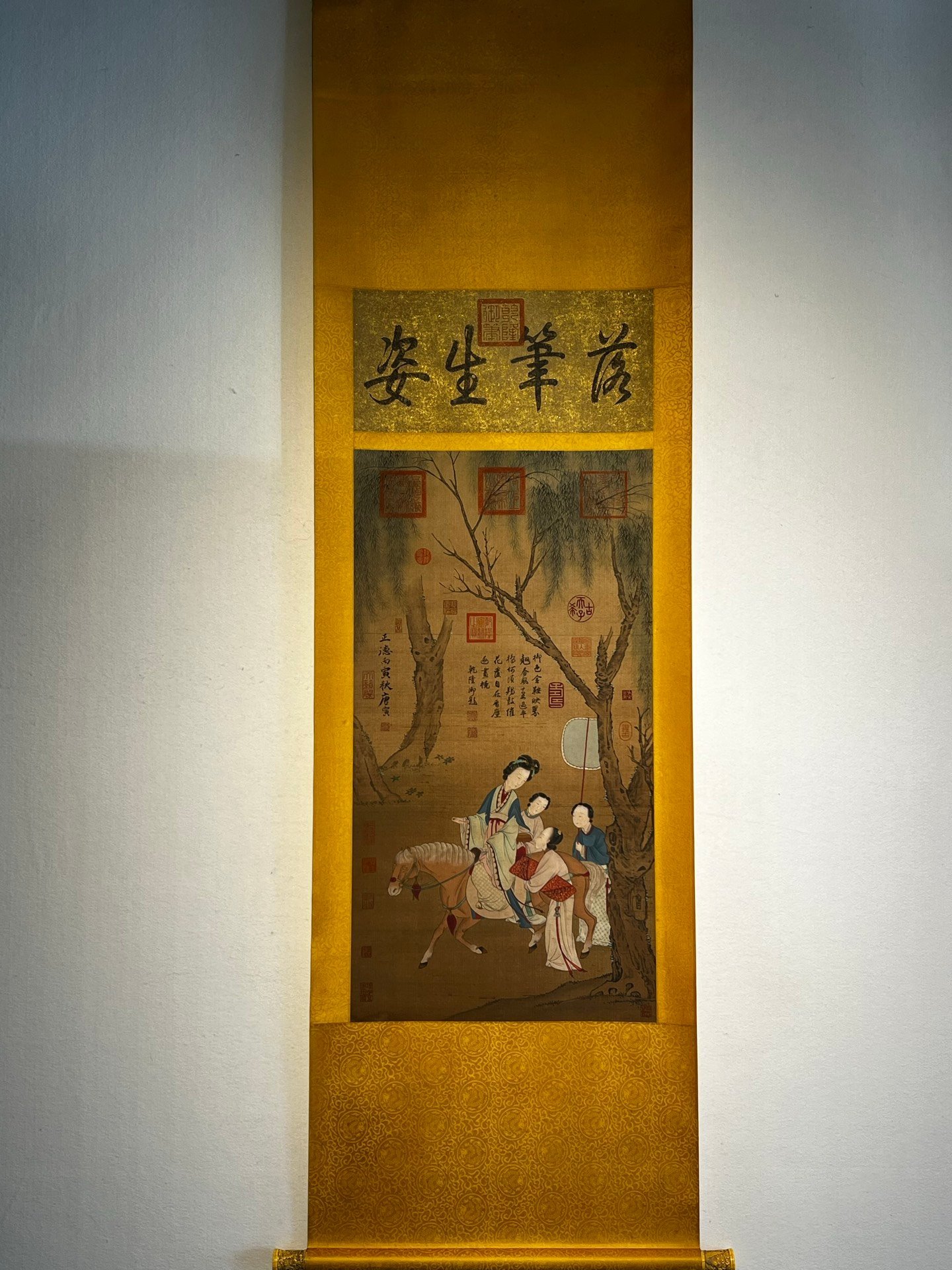 Chinese scroll painting Tang Yin