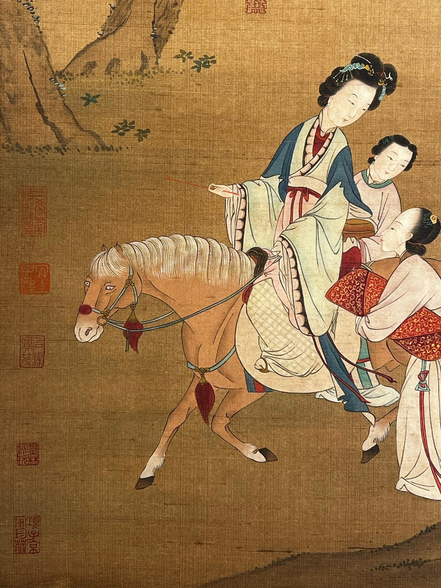 Chinese scroll painting Tang Yin