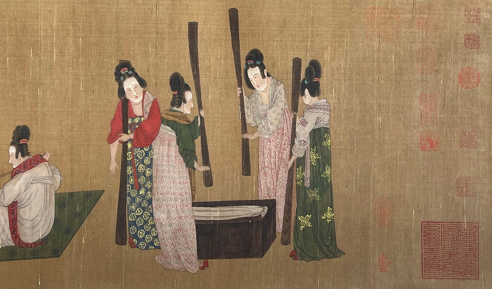 Chinese scroll painting Song Huizong