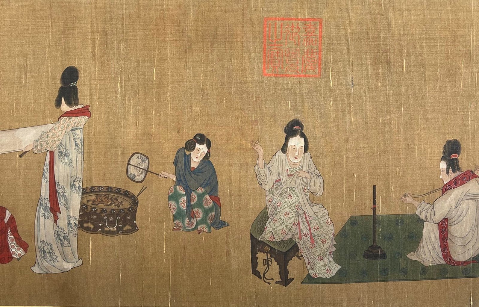 Chinese scroll painting Song Huizong