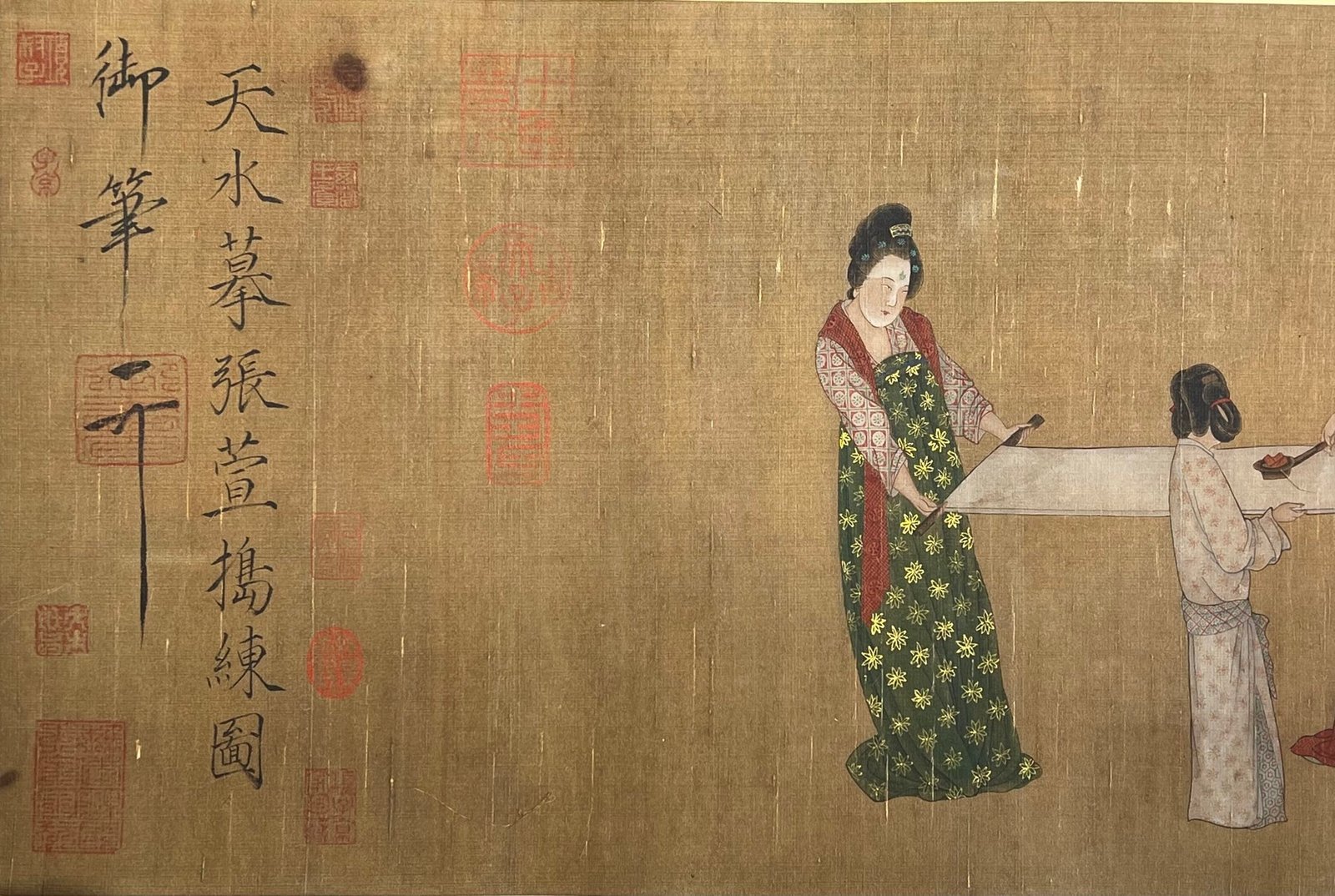 Chinese scroll painting Song Huizong