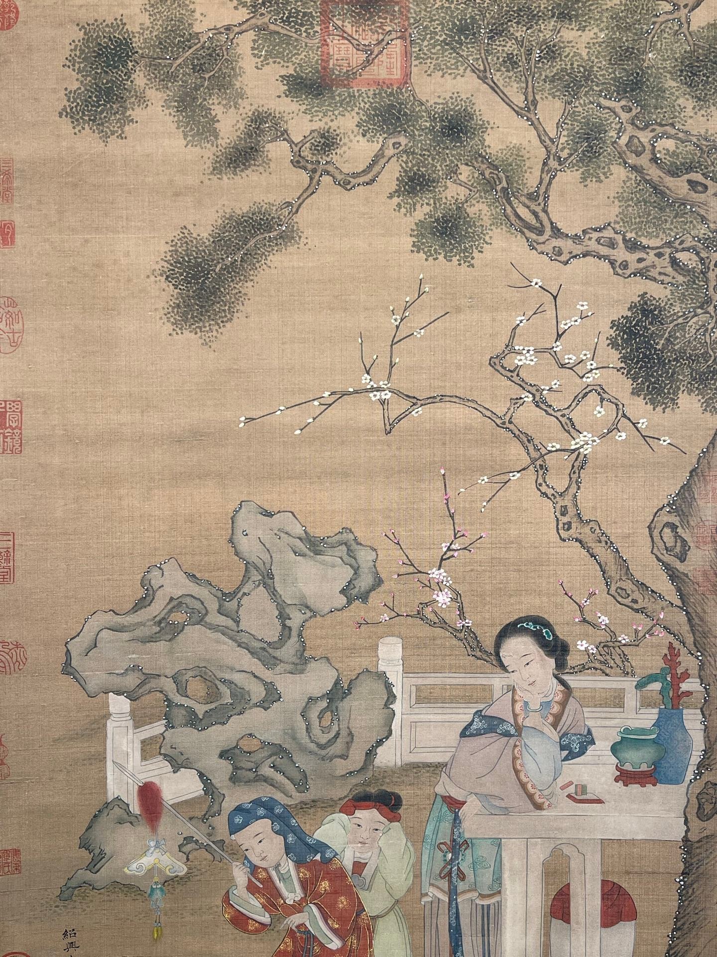 Chinese scroll painting Su Hanchen