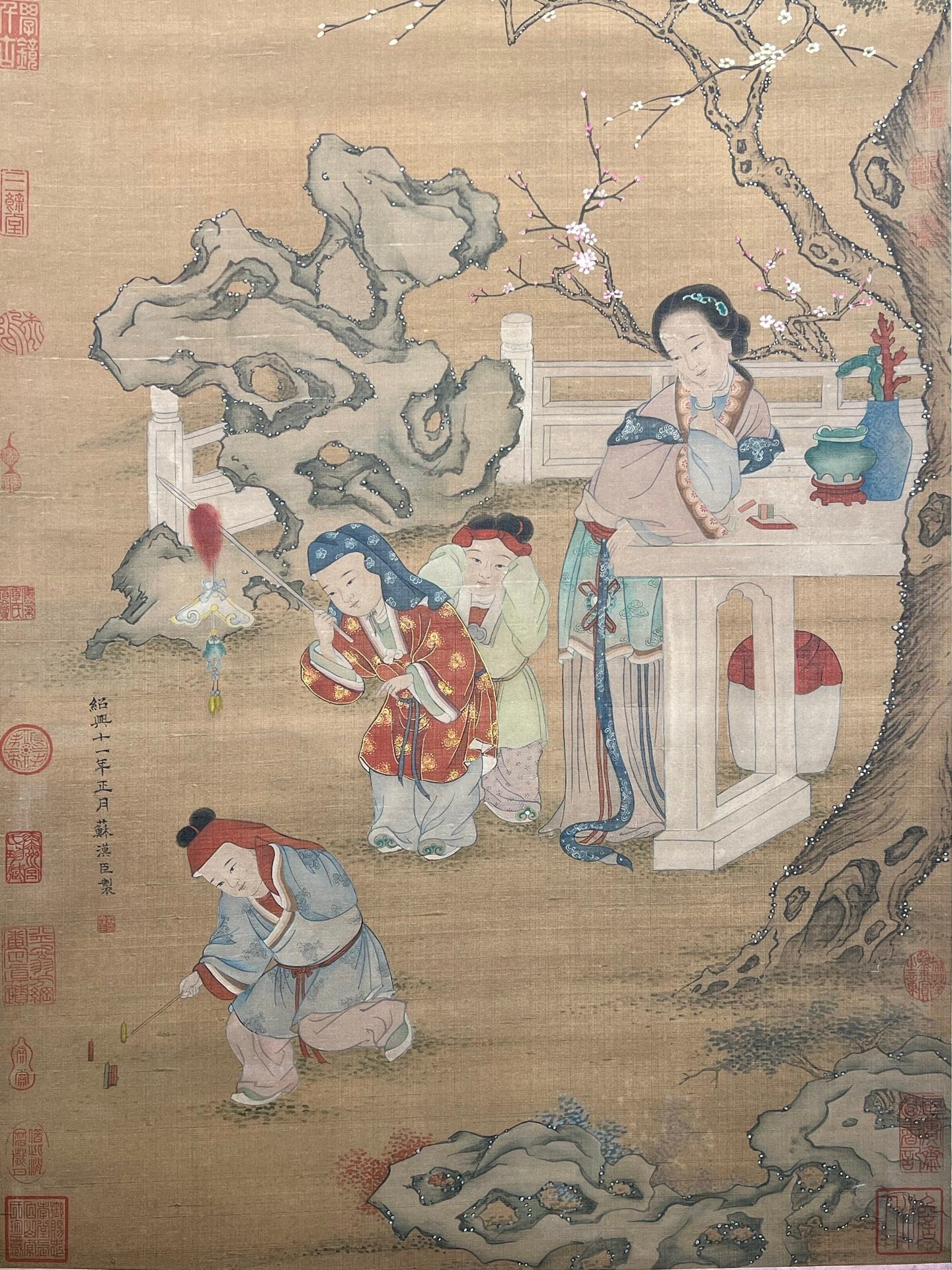 Chinese scroll painting Su Hanchen