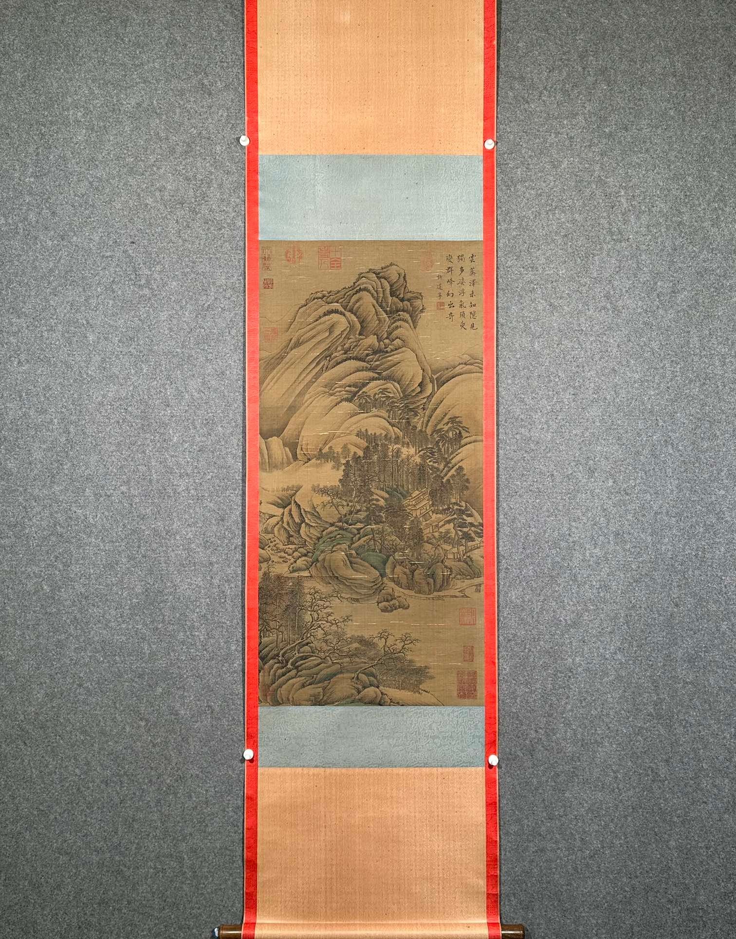 Chinese scroll painting Xu Daoning